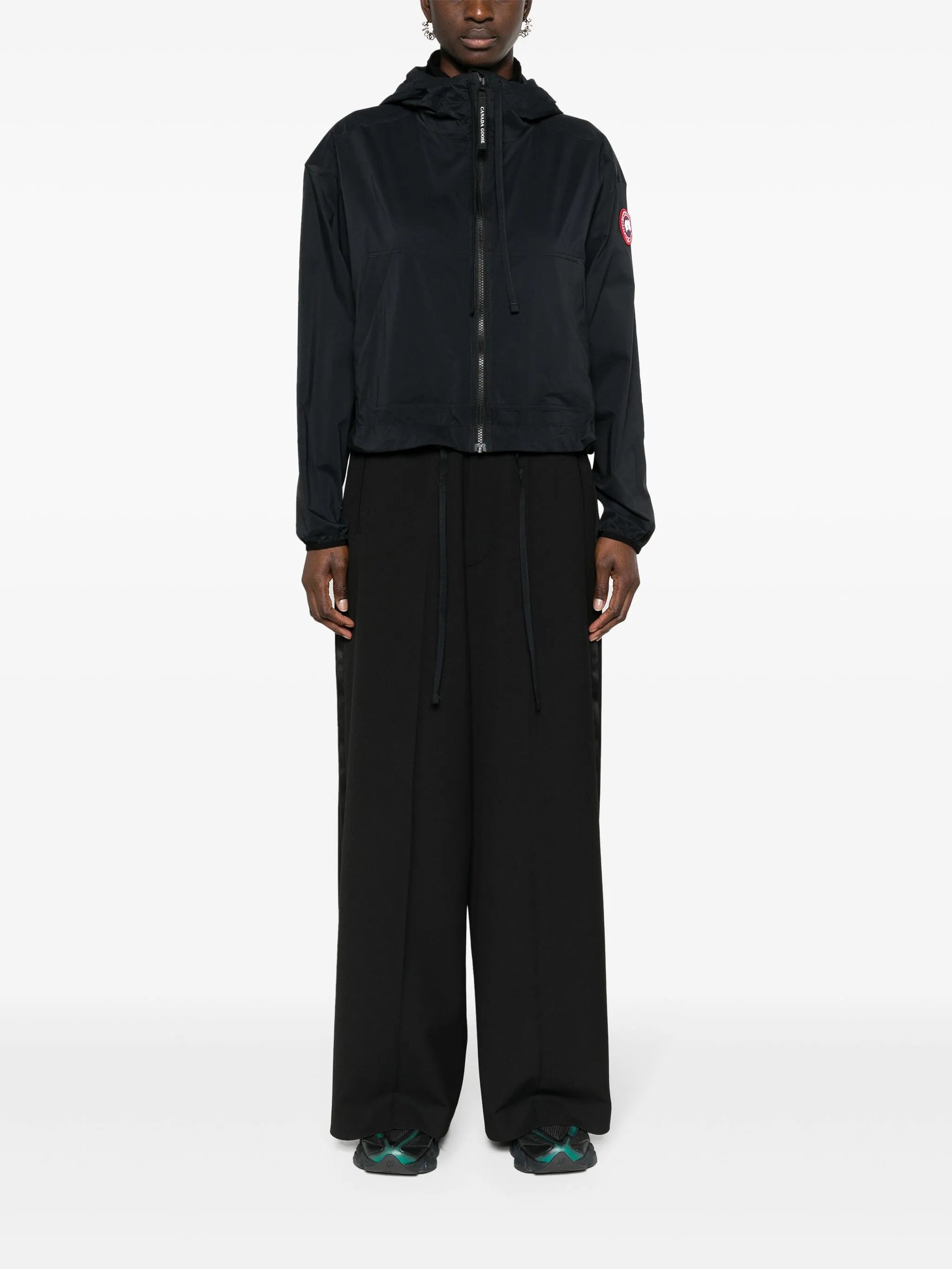 Kaslo cropped windbreaker