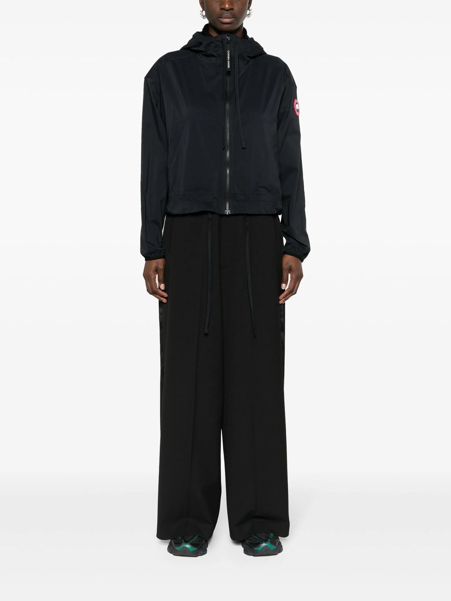 Kaslo cropped windbreaker