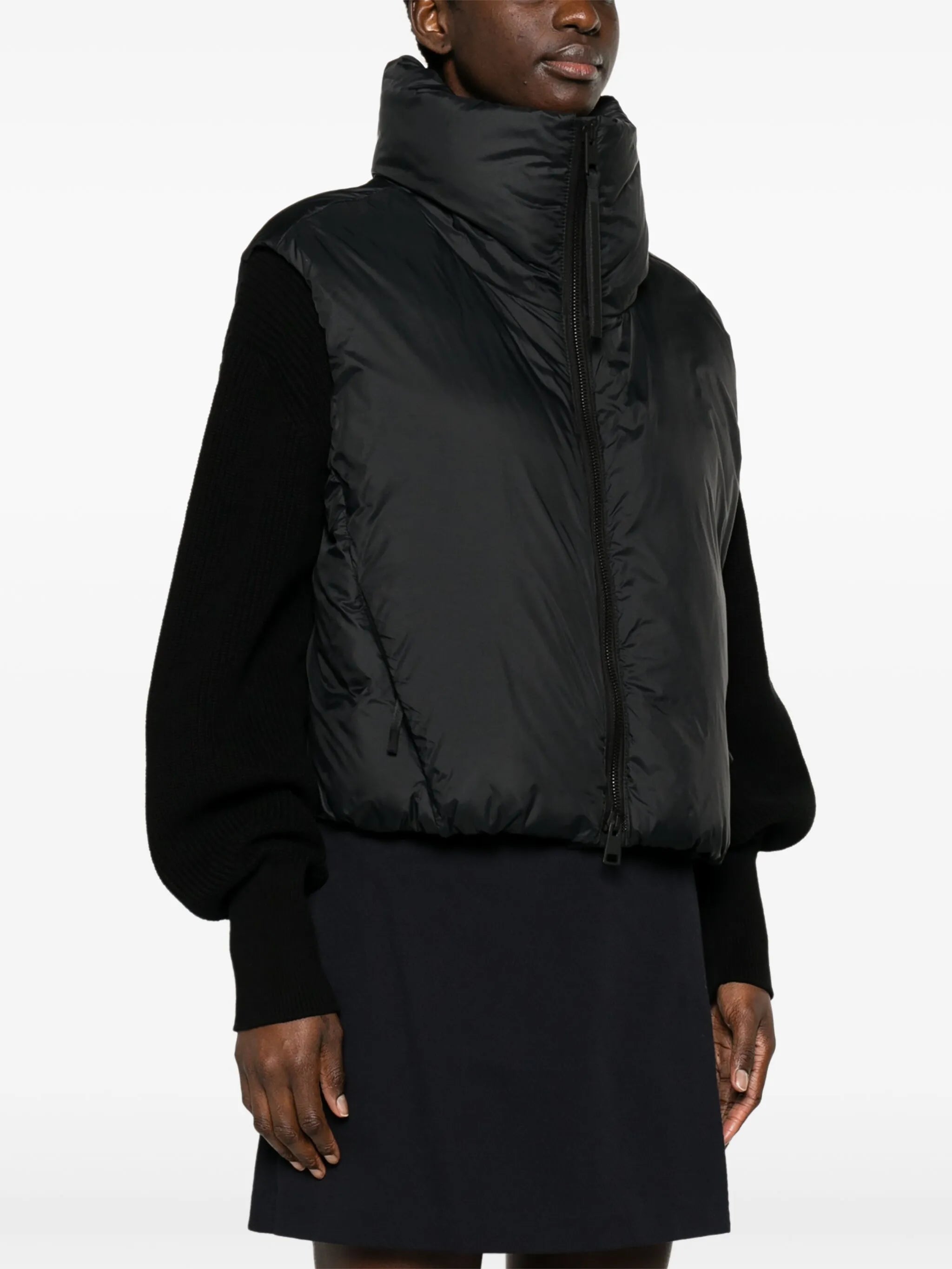 Spessa cropped down gilet