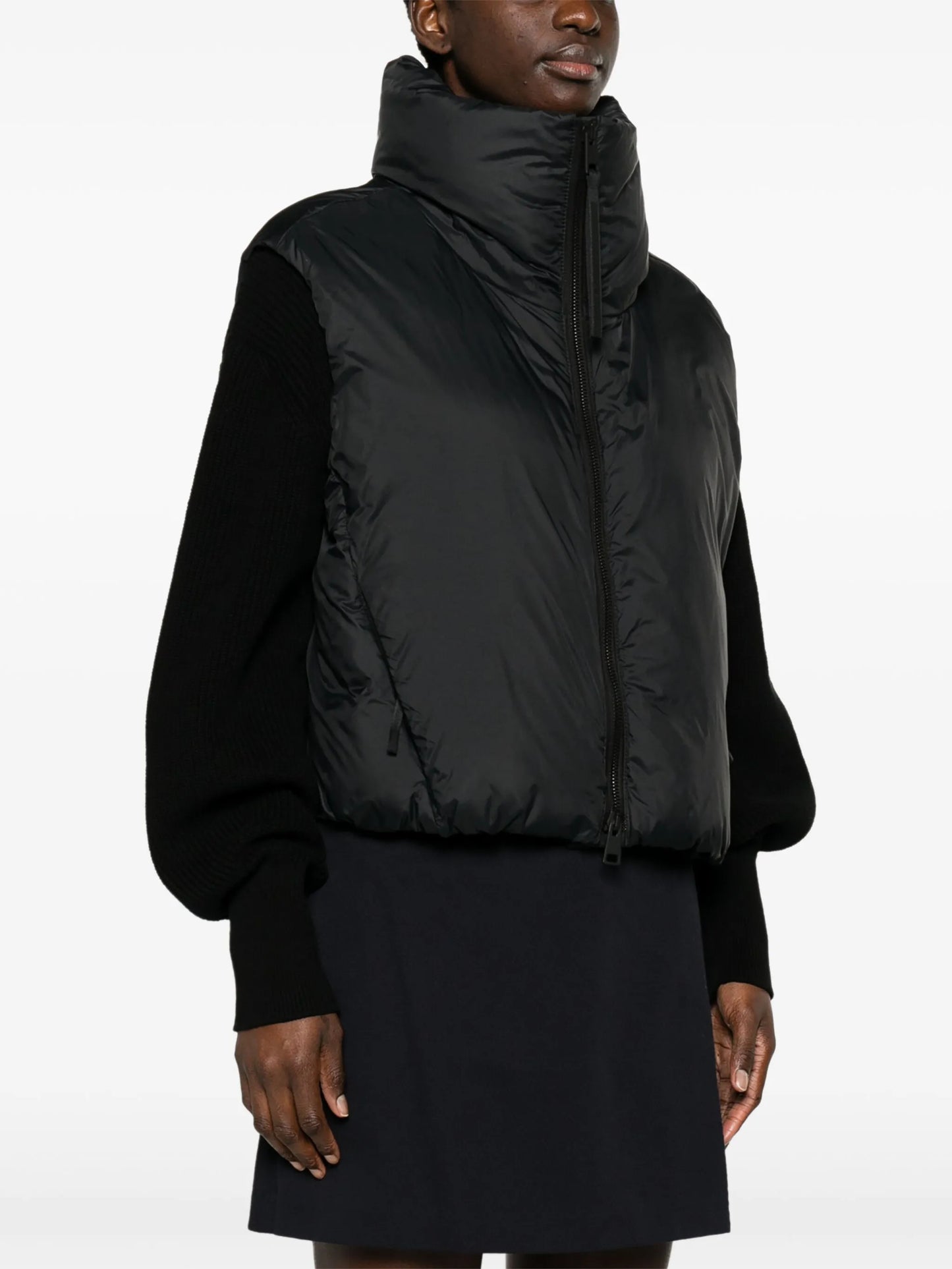 Spessa cropped down gilet