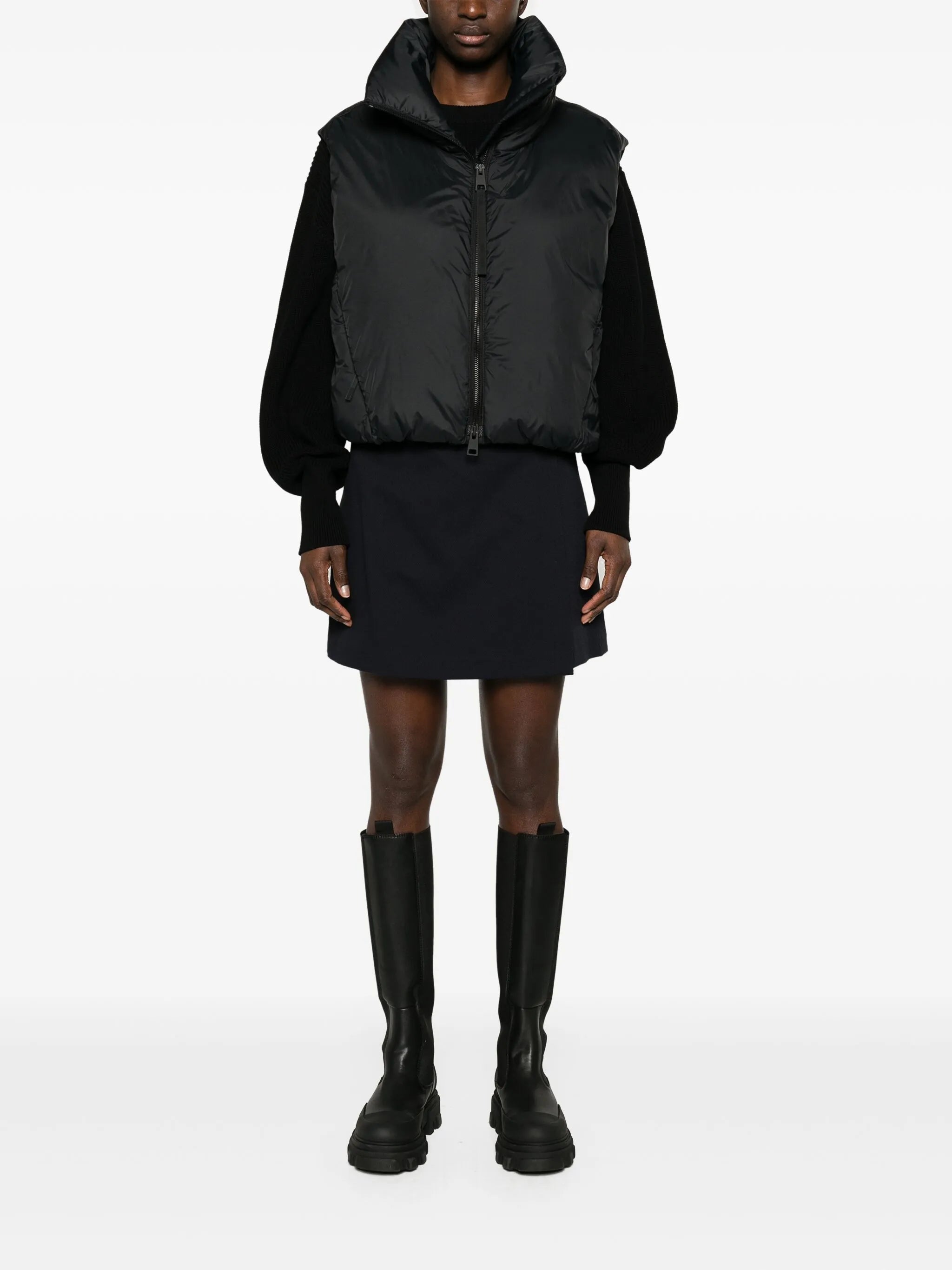 Spessa cropped down gilet