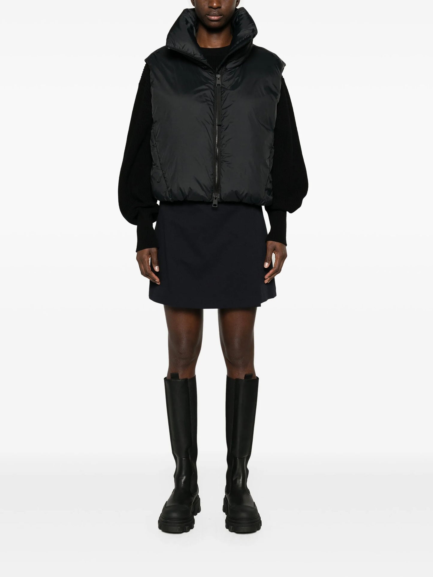 Spessa cropped down gilet