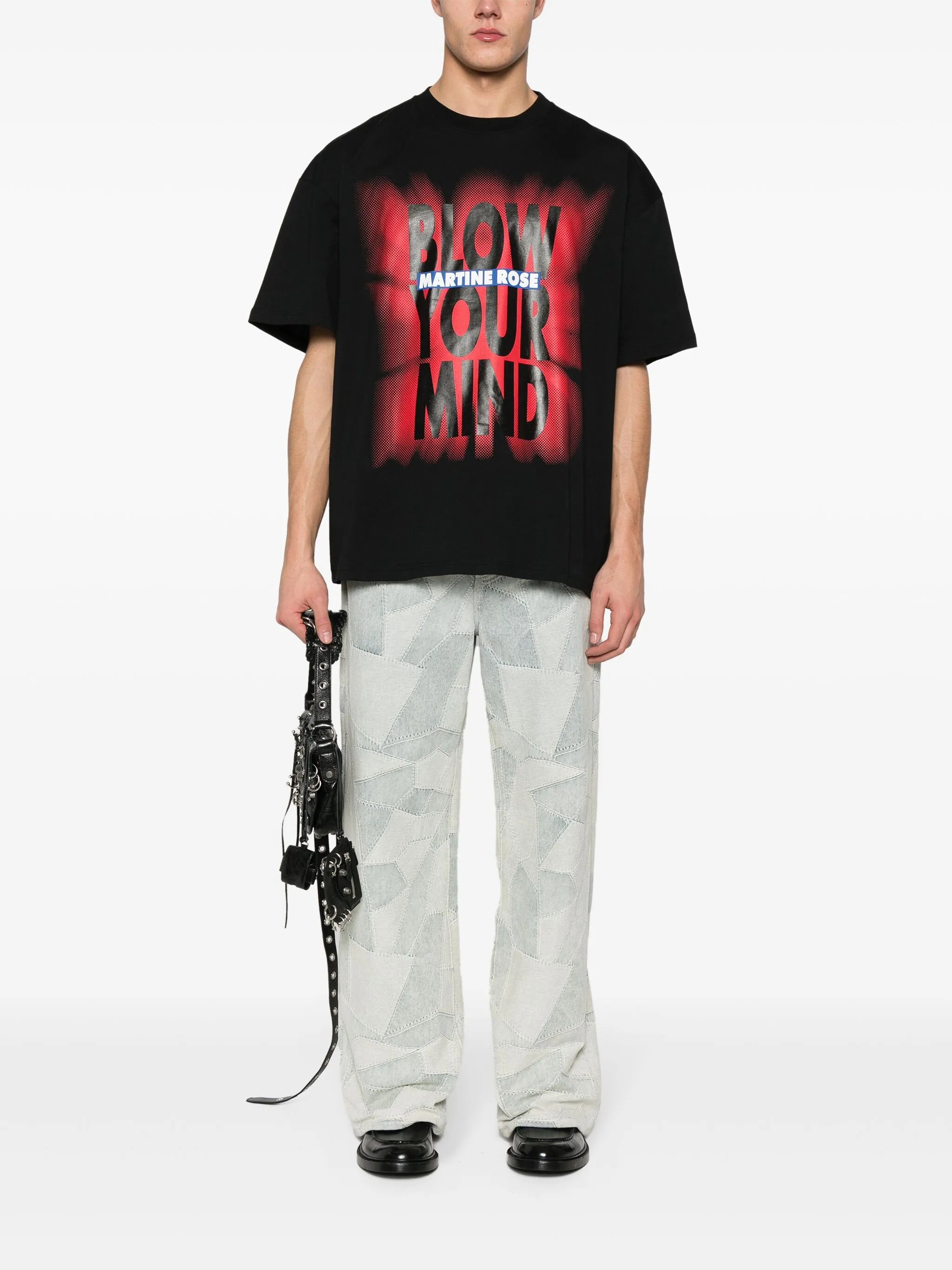 logo-print cotton T-shirt