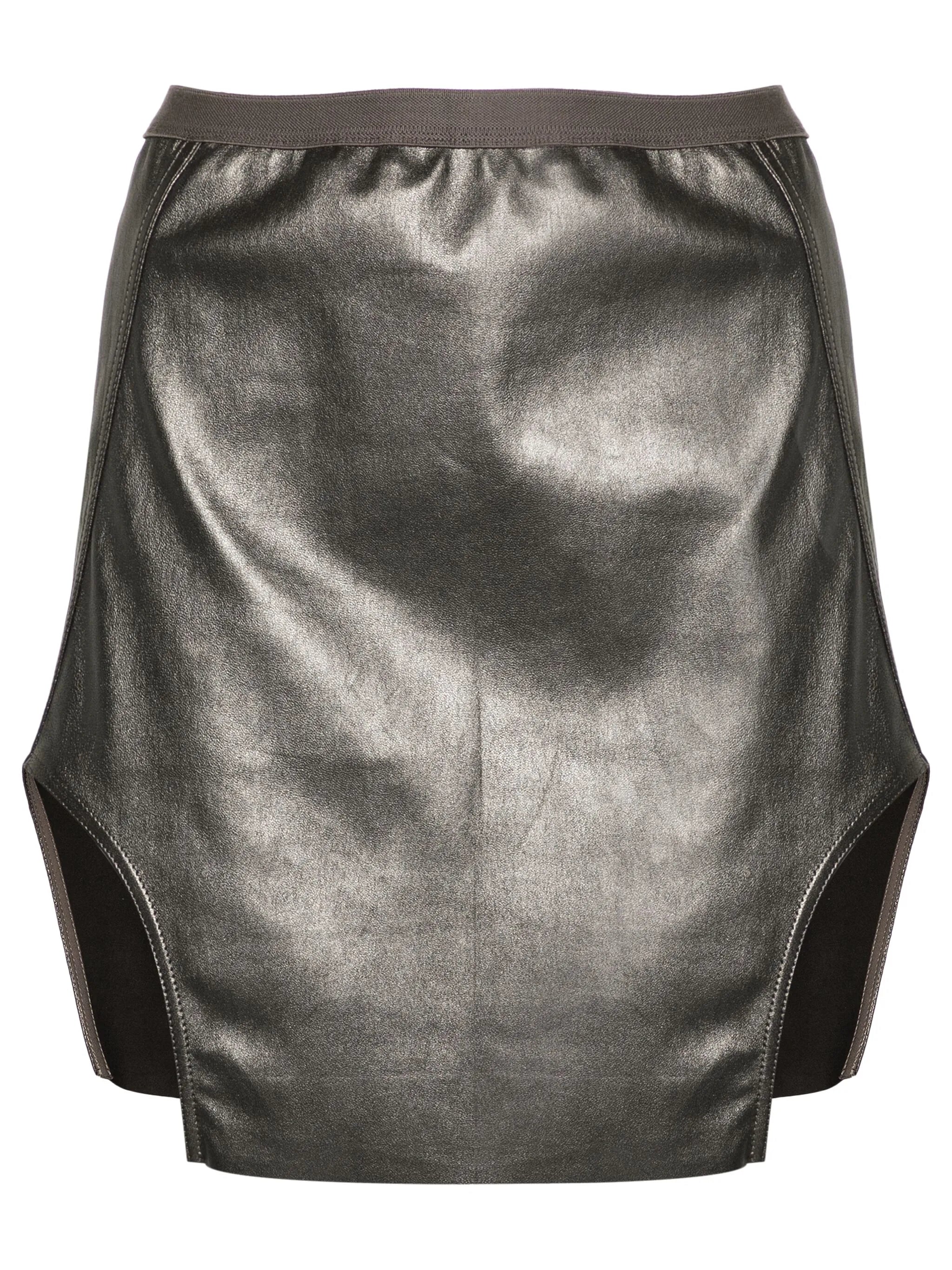 Diana leather miniskirt