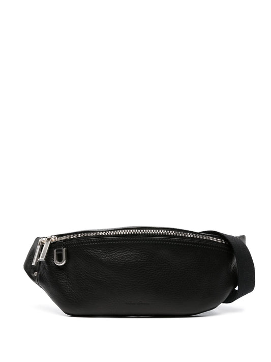 Bumbag leather tote bag