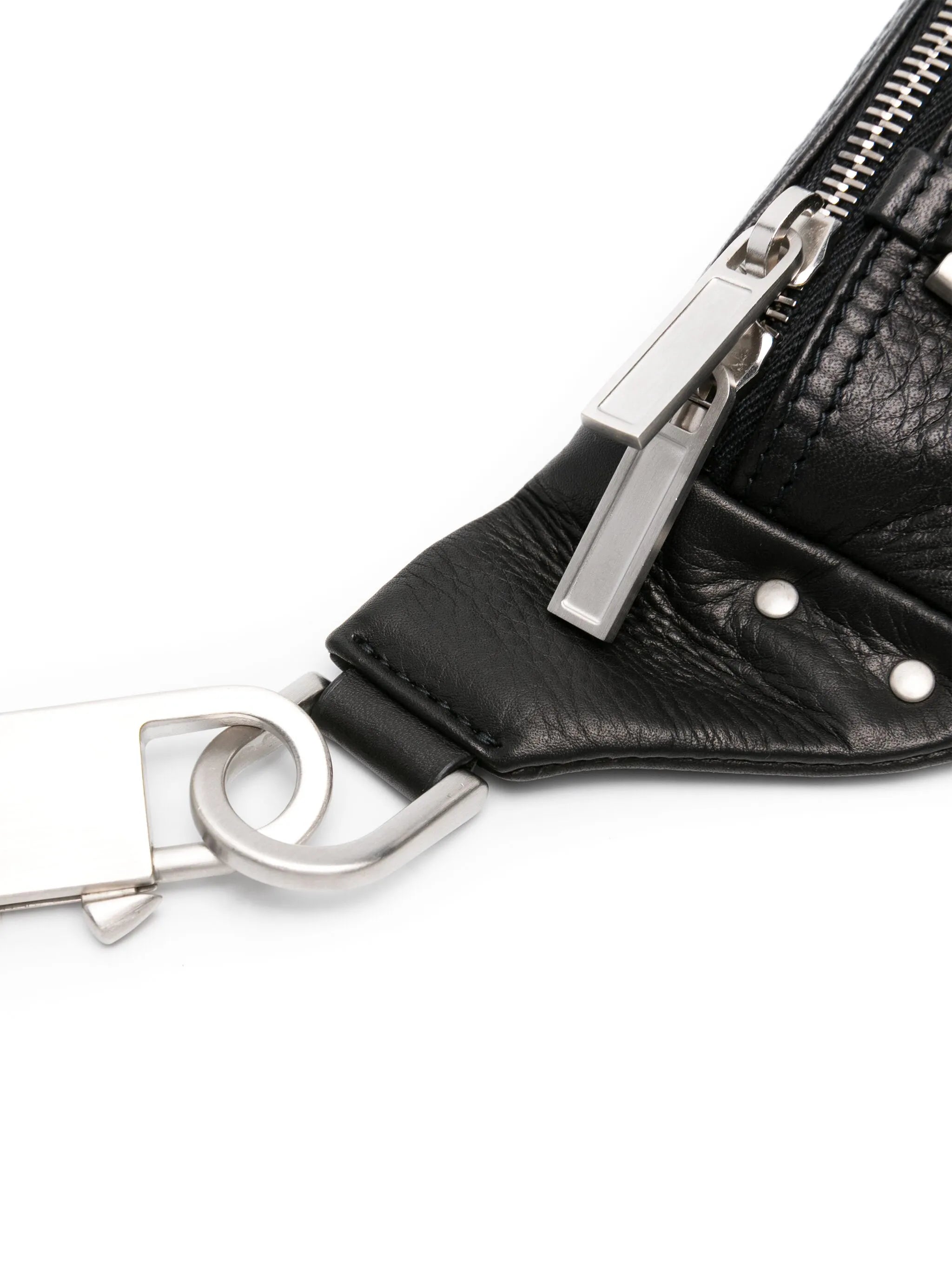 Bumbag leather tote bag