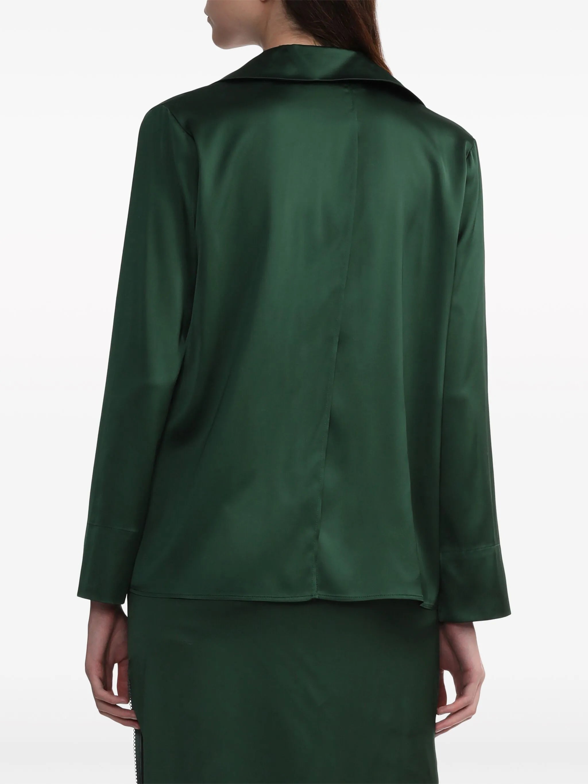 La Chemise Notte satin shirt
