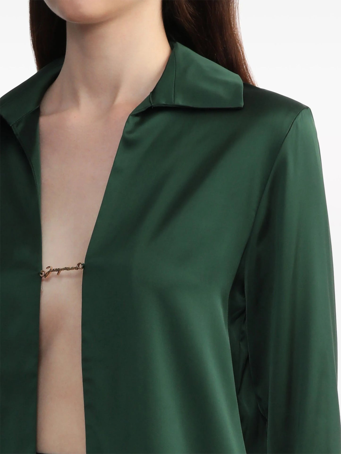La Chemise Notte satin shirt