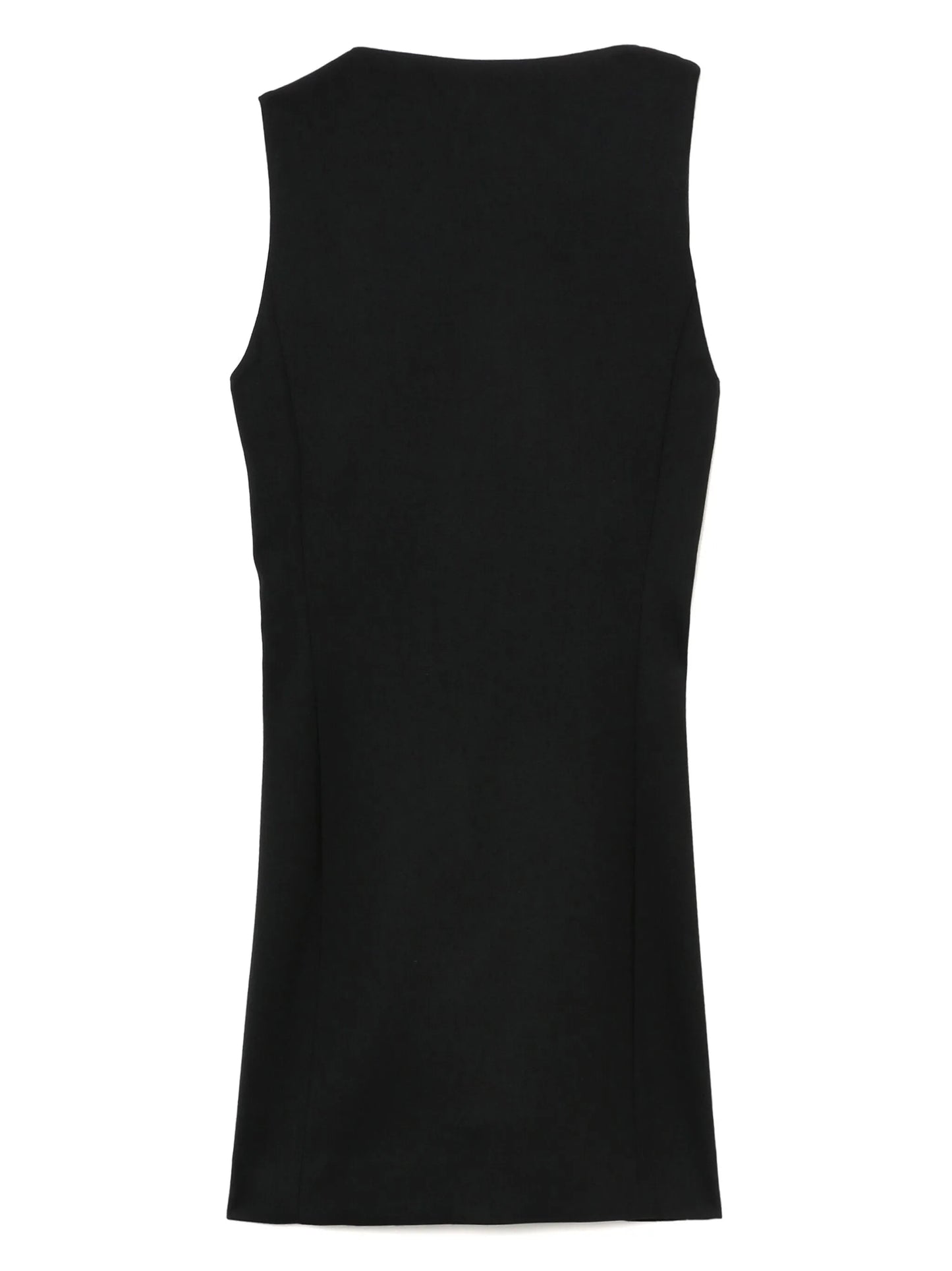 cut-out sleeveless minidress