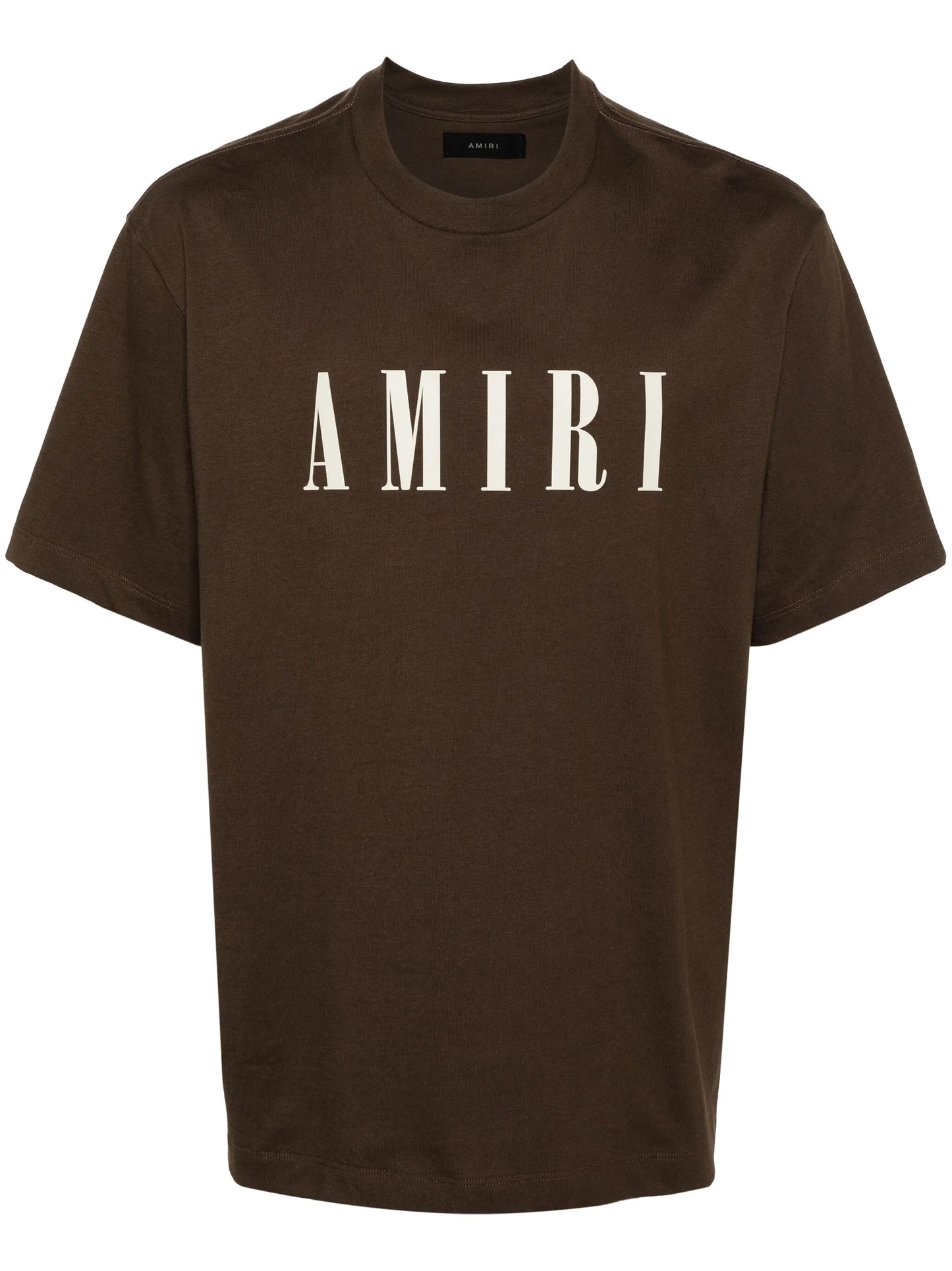 logo-flocked cotton T-shirt