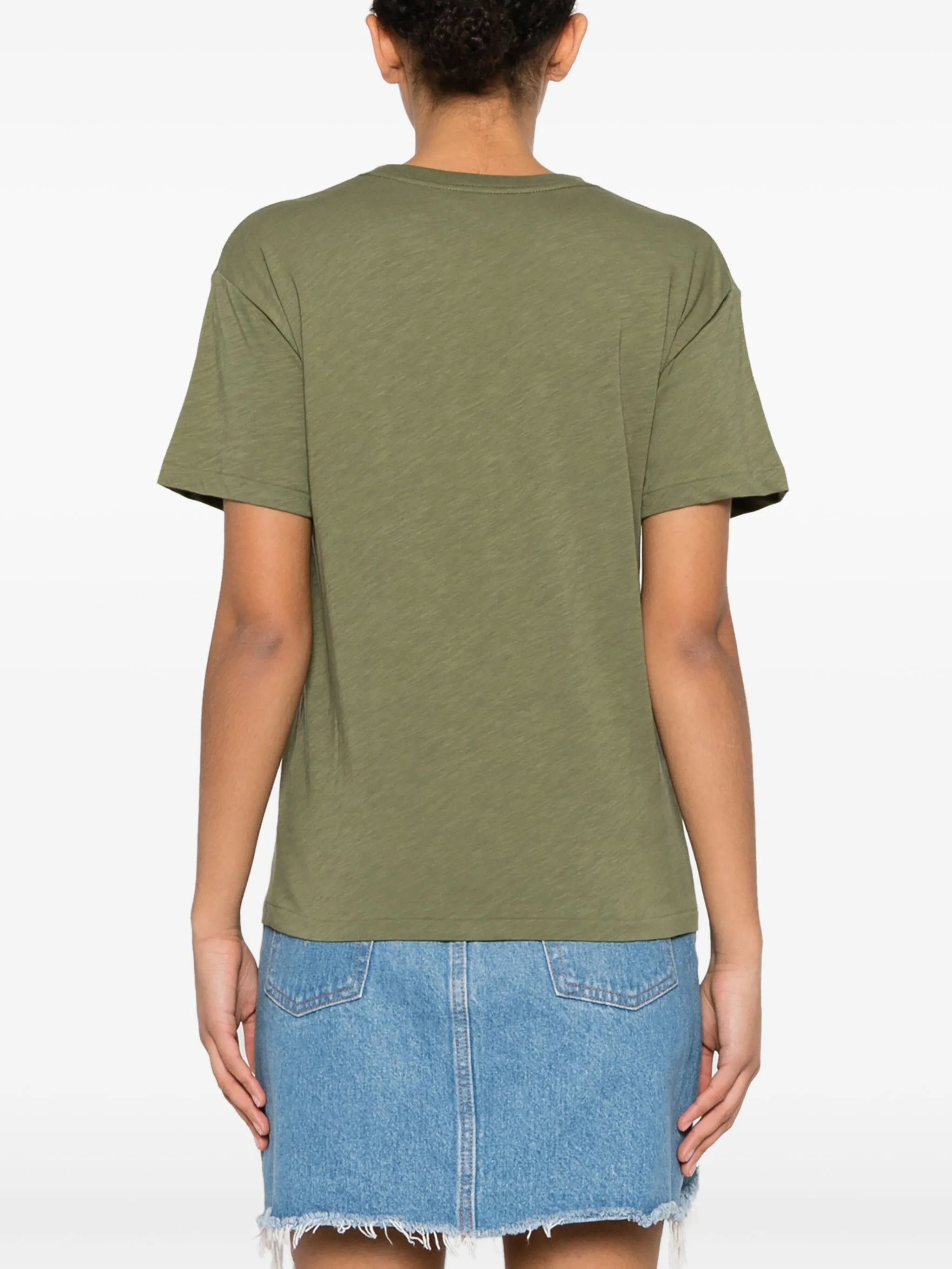 logo-print cotton T-shirt