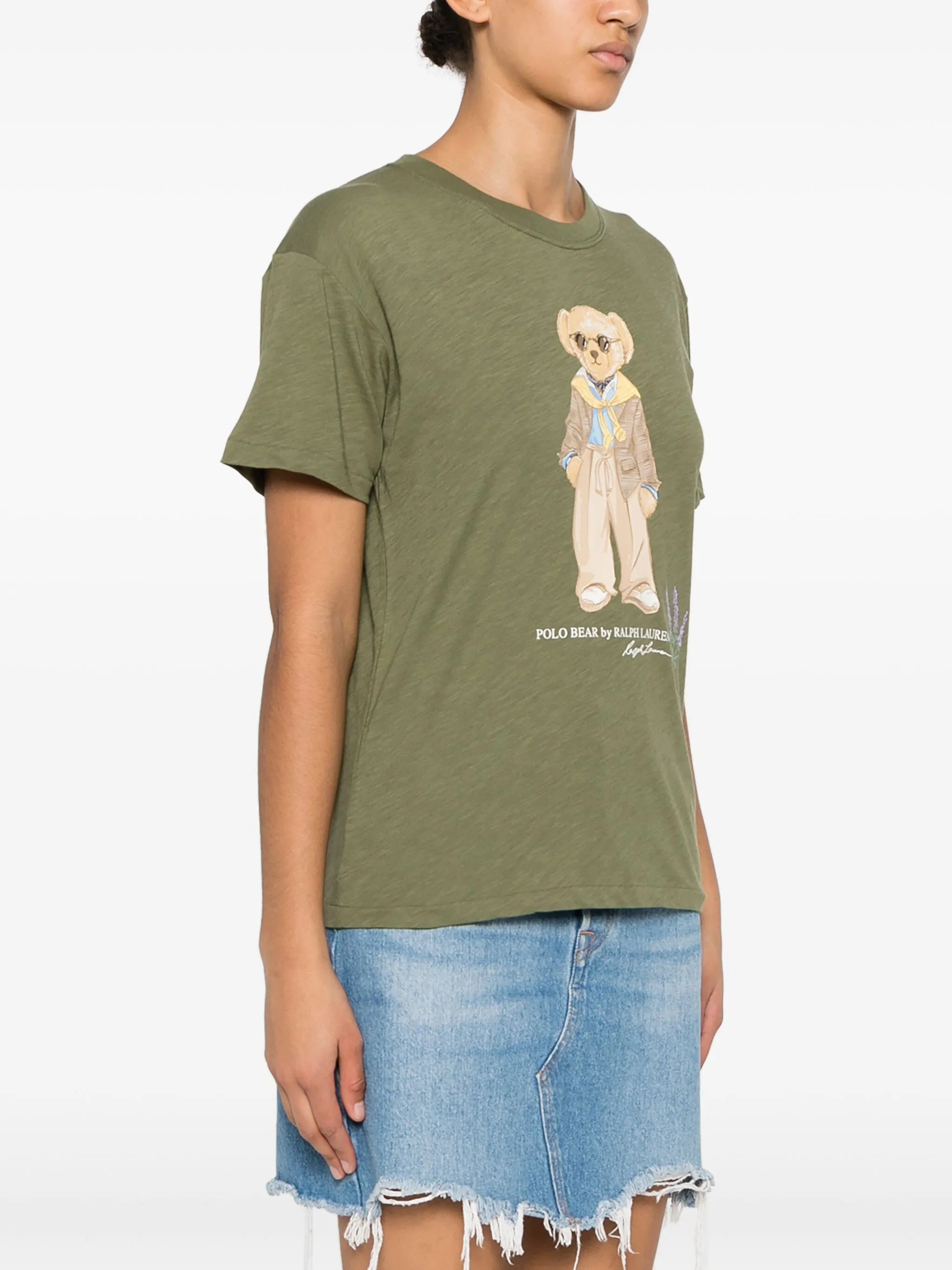 logo-print cotton T-shirt