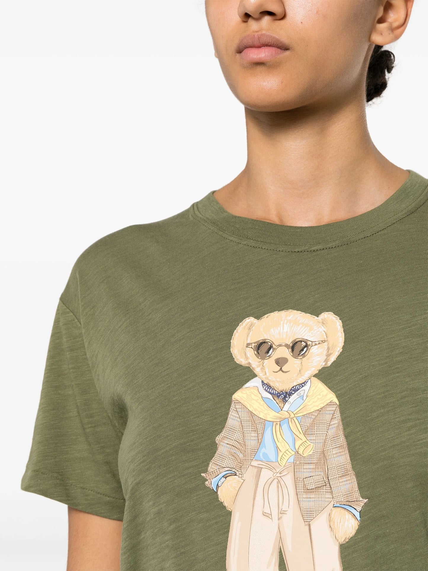 logo-print cotton T-shirt