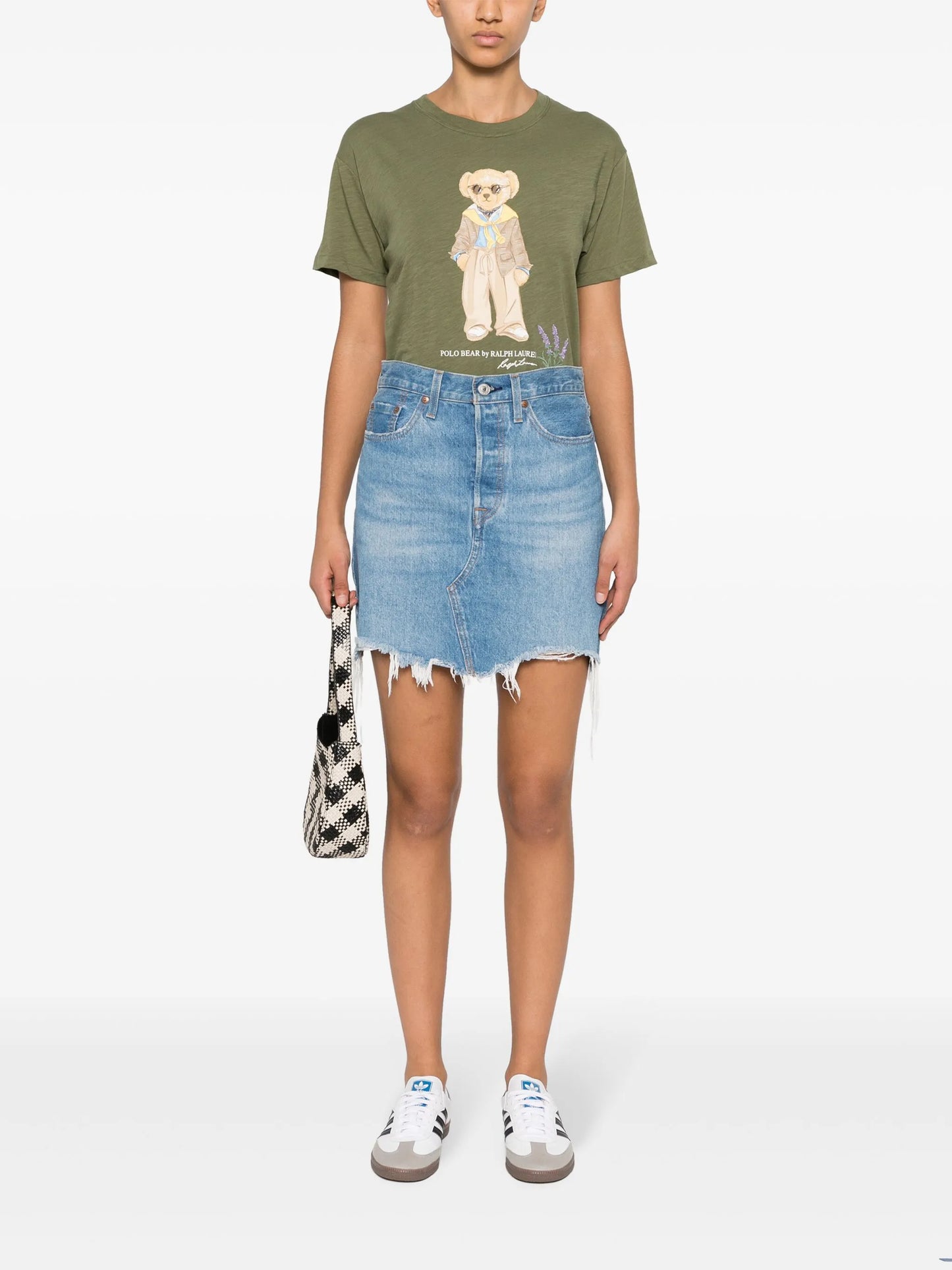 logo-print cotton T-shirt