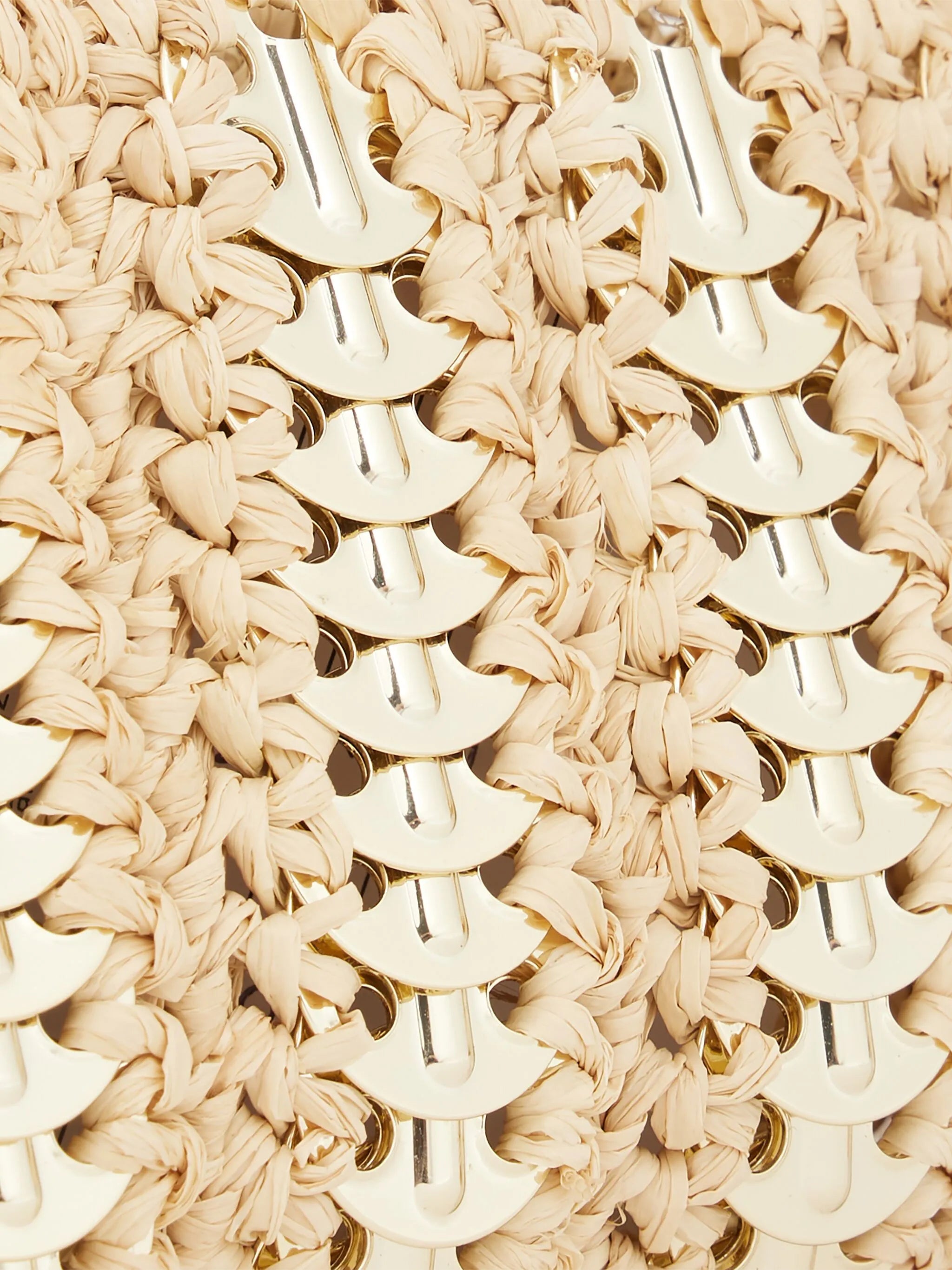 small 1969 raffia shoulder bag