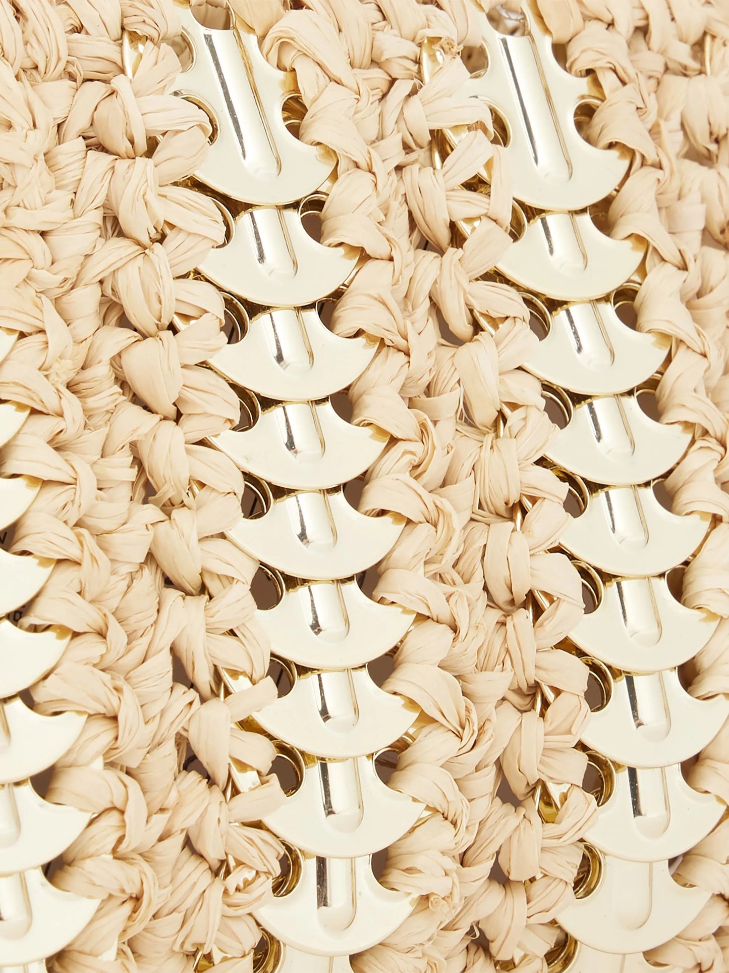 small 1969 raffia shoulder bag