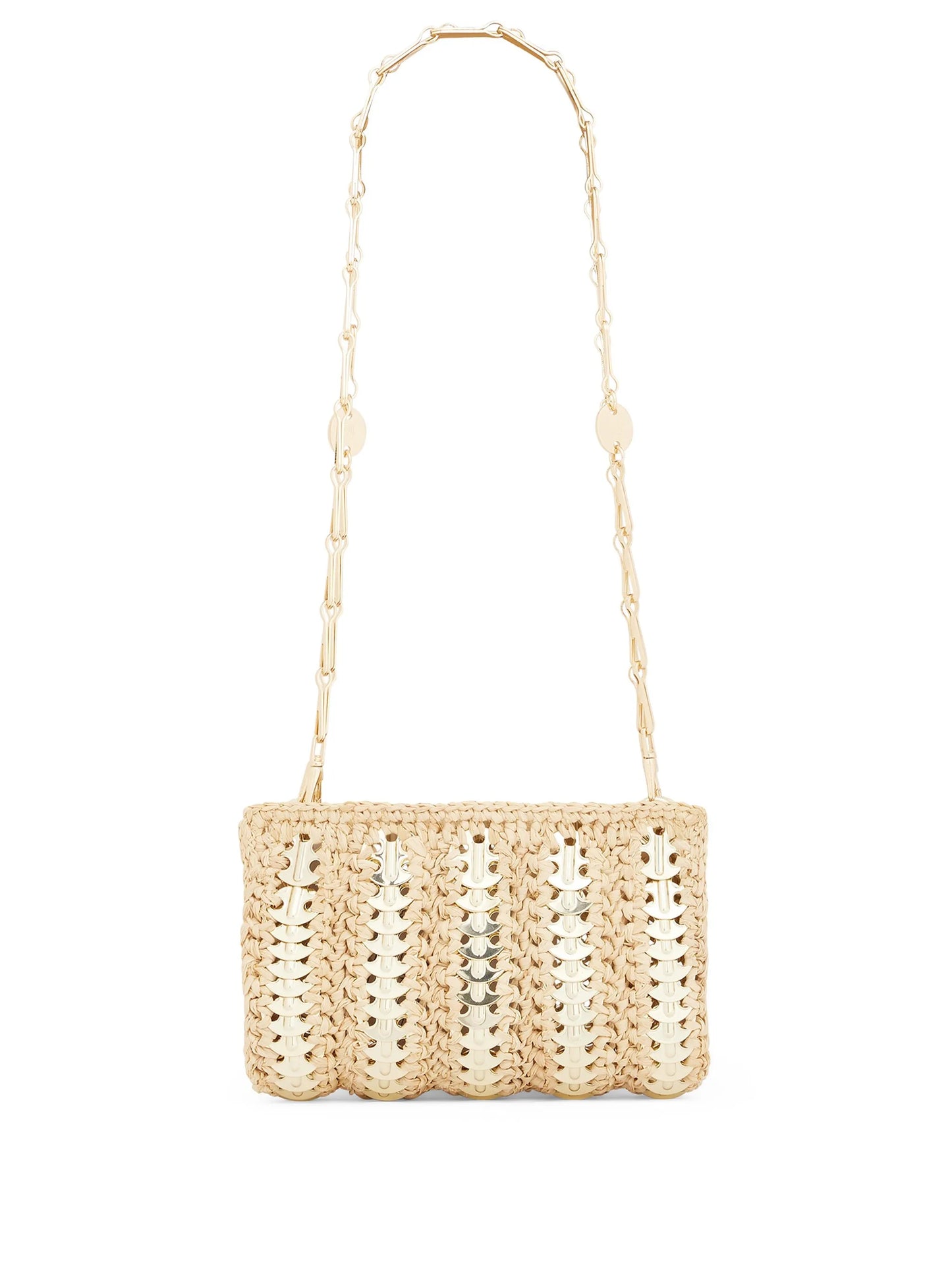 small 1969 raffia shoulder bag