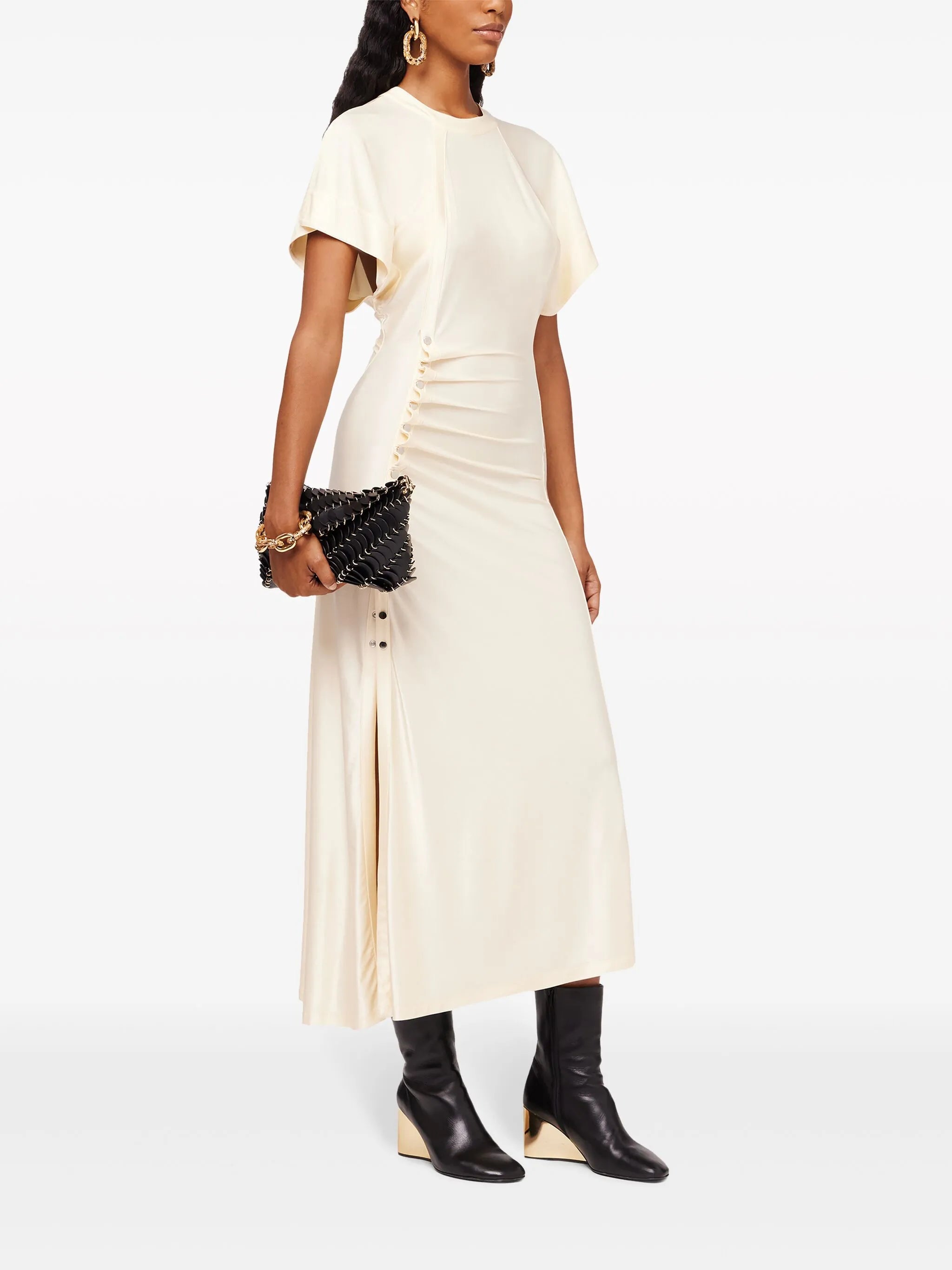 Paco leather shoulder bag