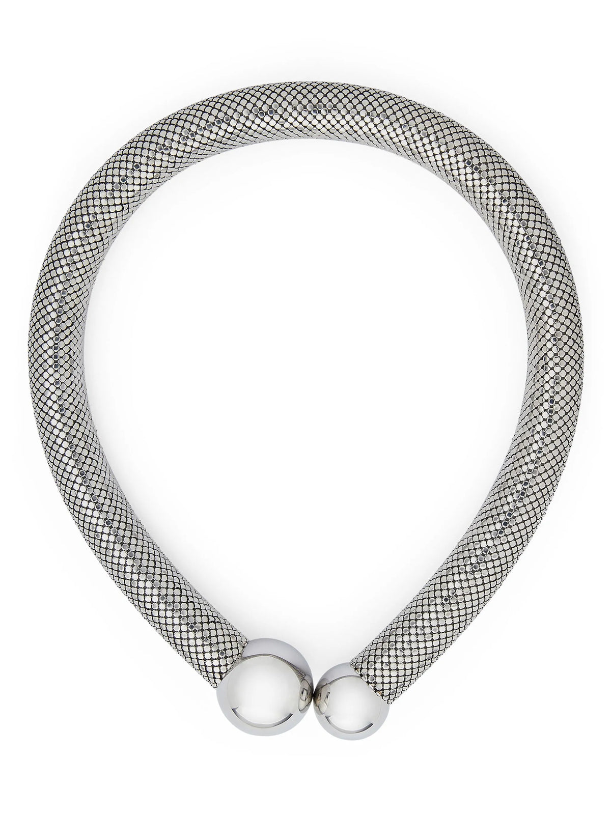 Pixel chain-mail necklace