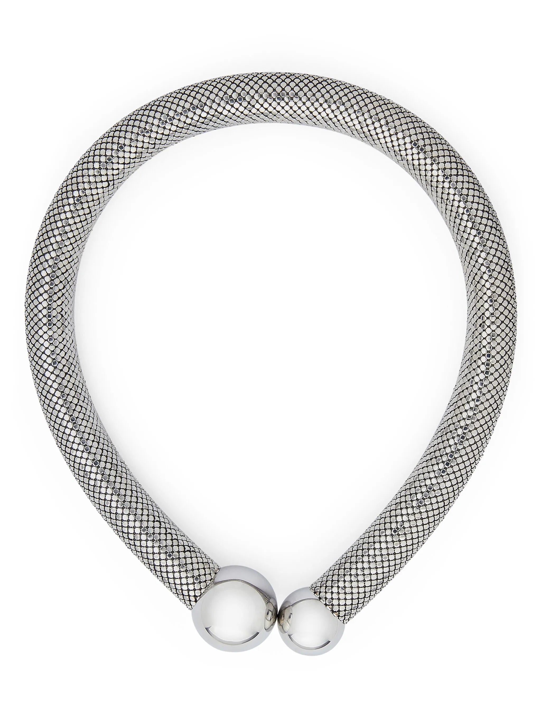 Pixel chain-mail necklace