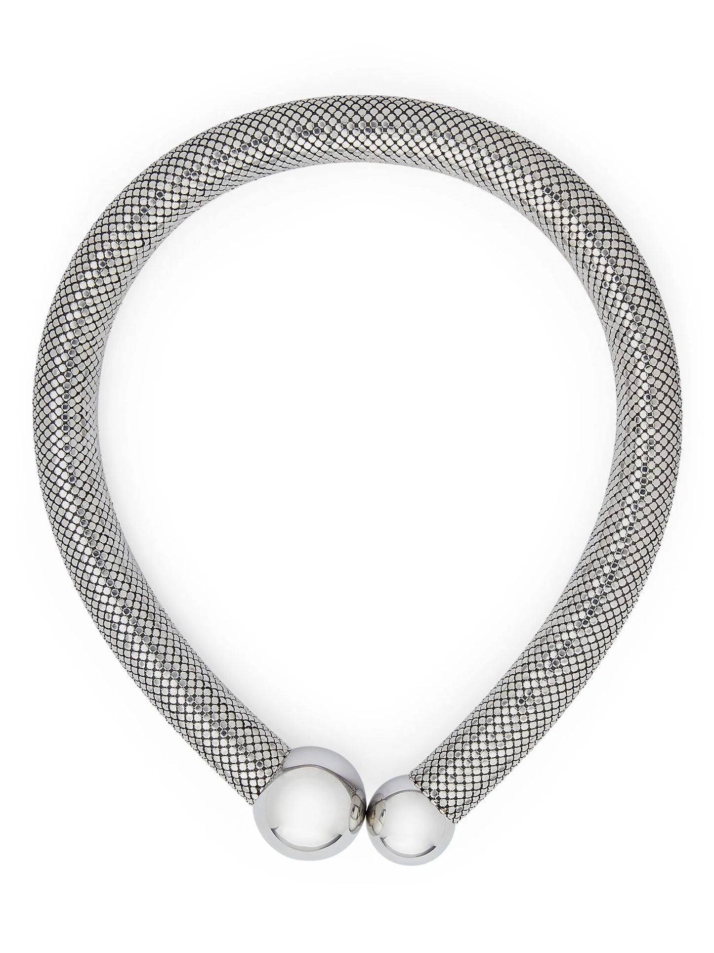 Pixel chain-mail necklace