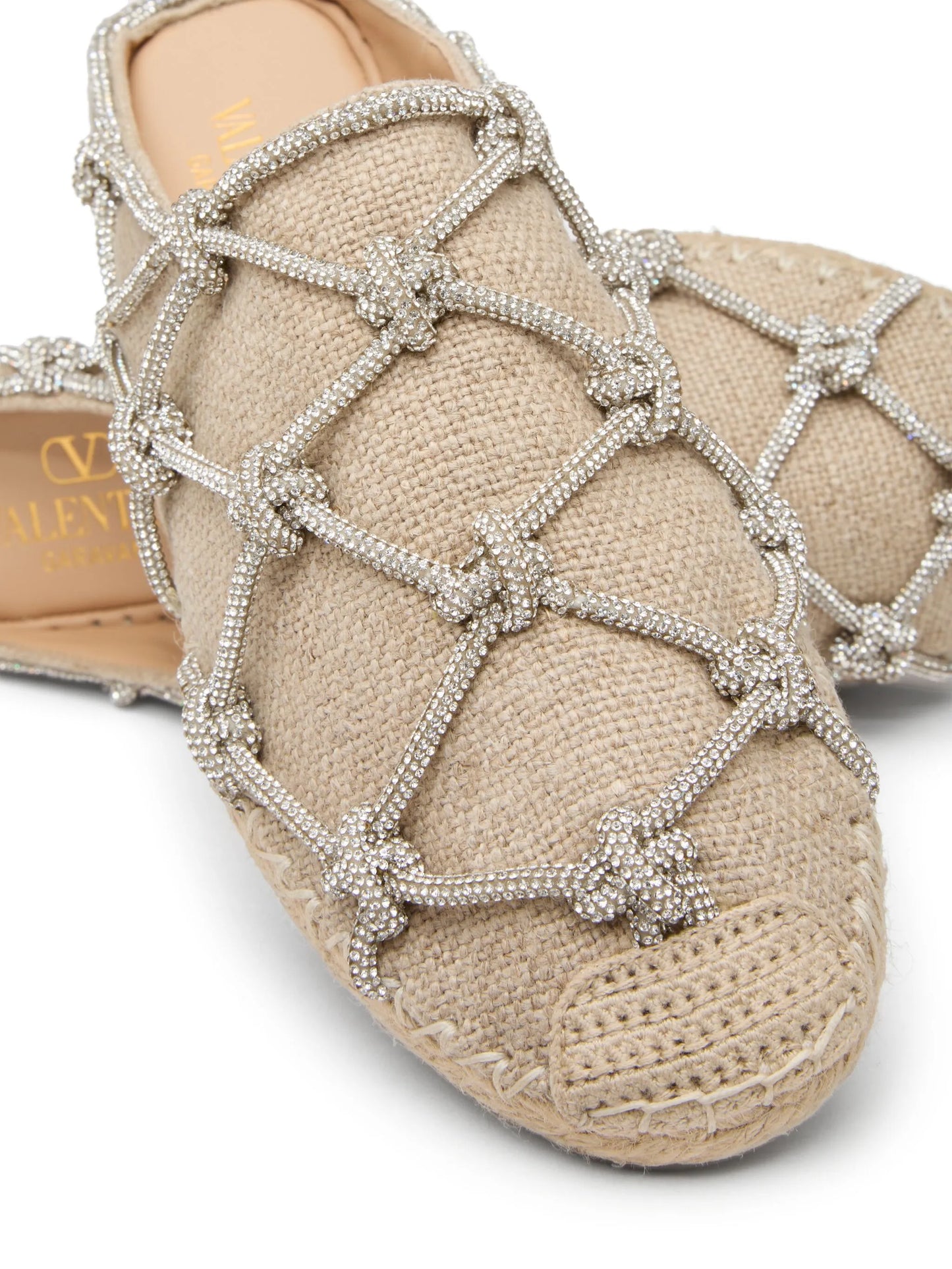 15mm Resort linen mules