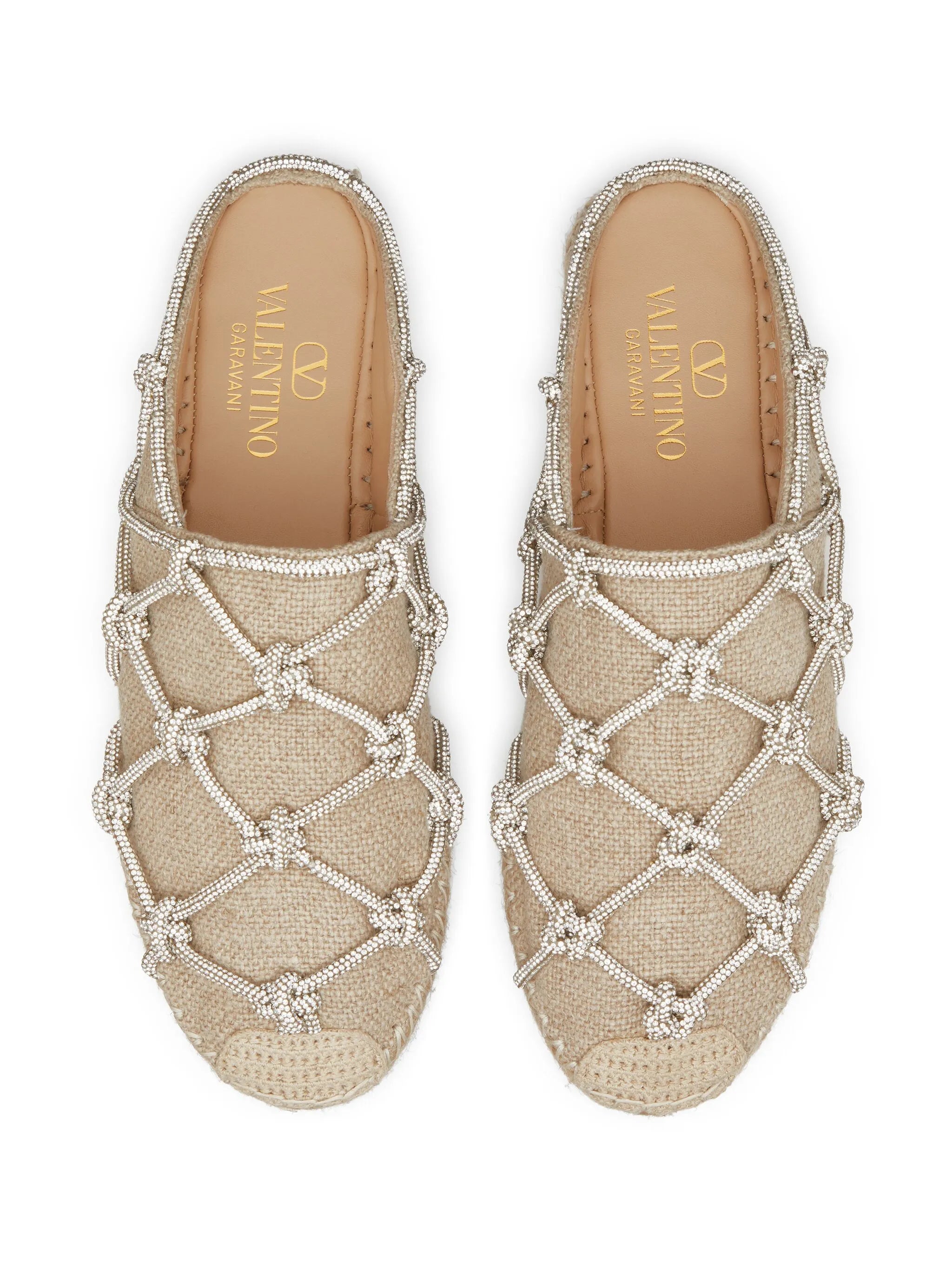 15mm Resort linen mules