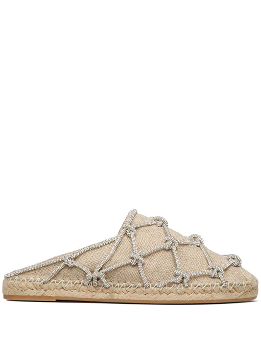 15mm Resort linen mules