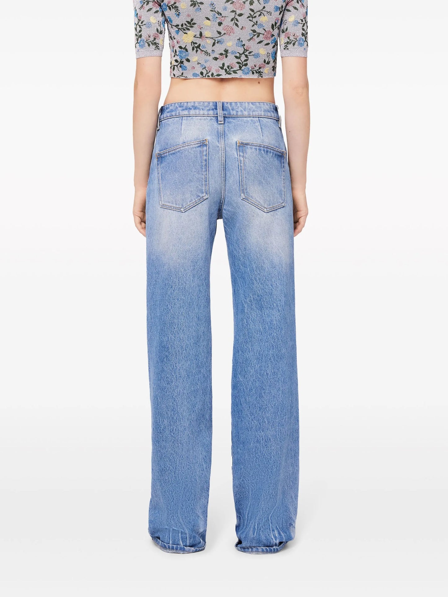 1969 cotton straight-leg jeans