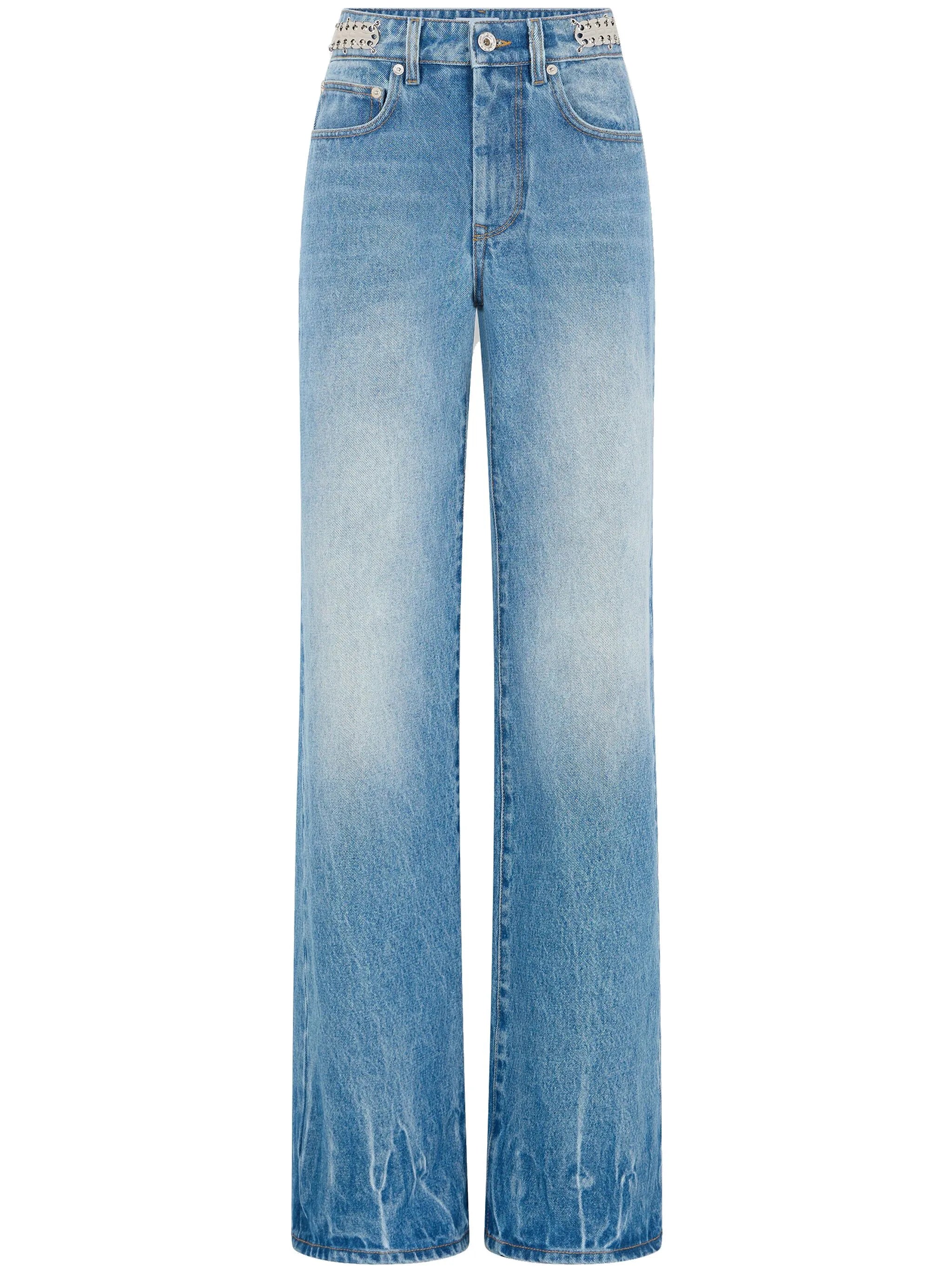 1969 cotton straight-leg jeans