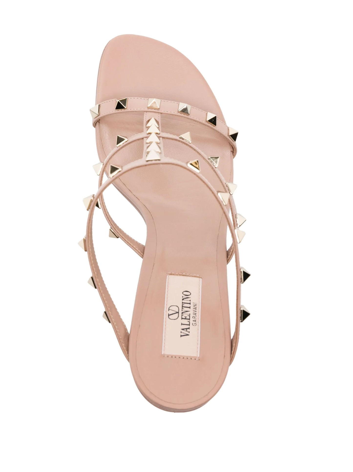 100mm Rockstud-embellished caged sandals