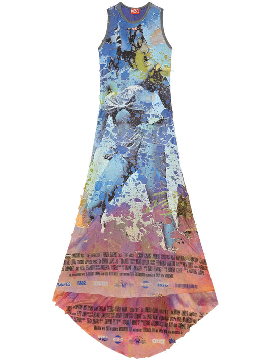 D-Leele cotton maxi dress