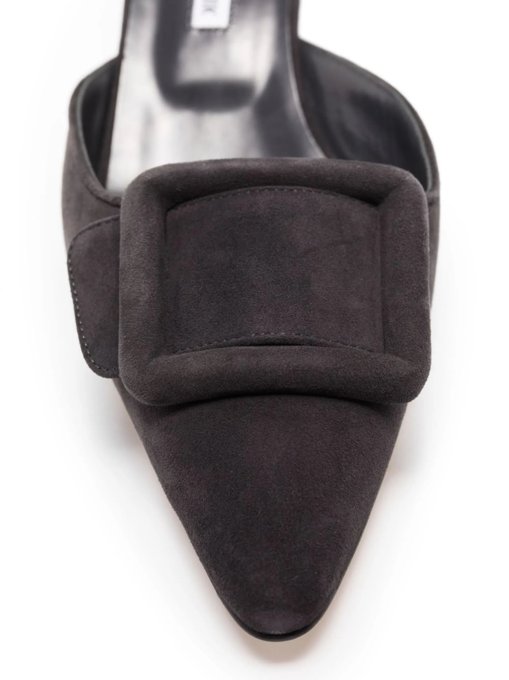 Maysale 50mm leather mules
