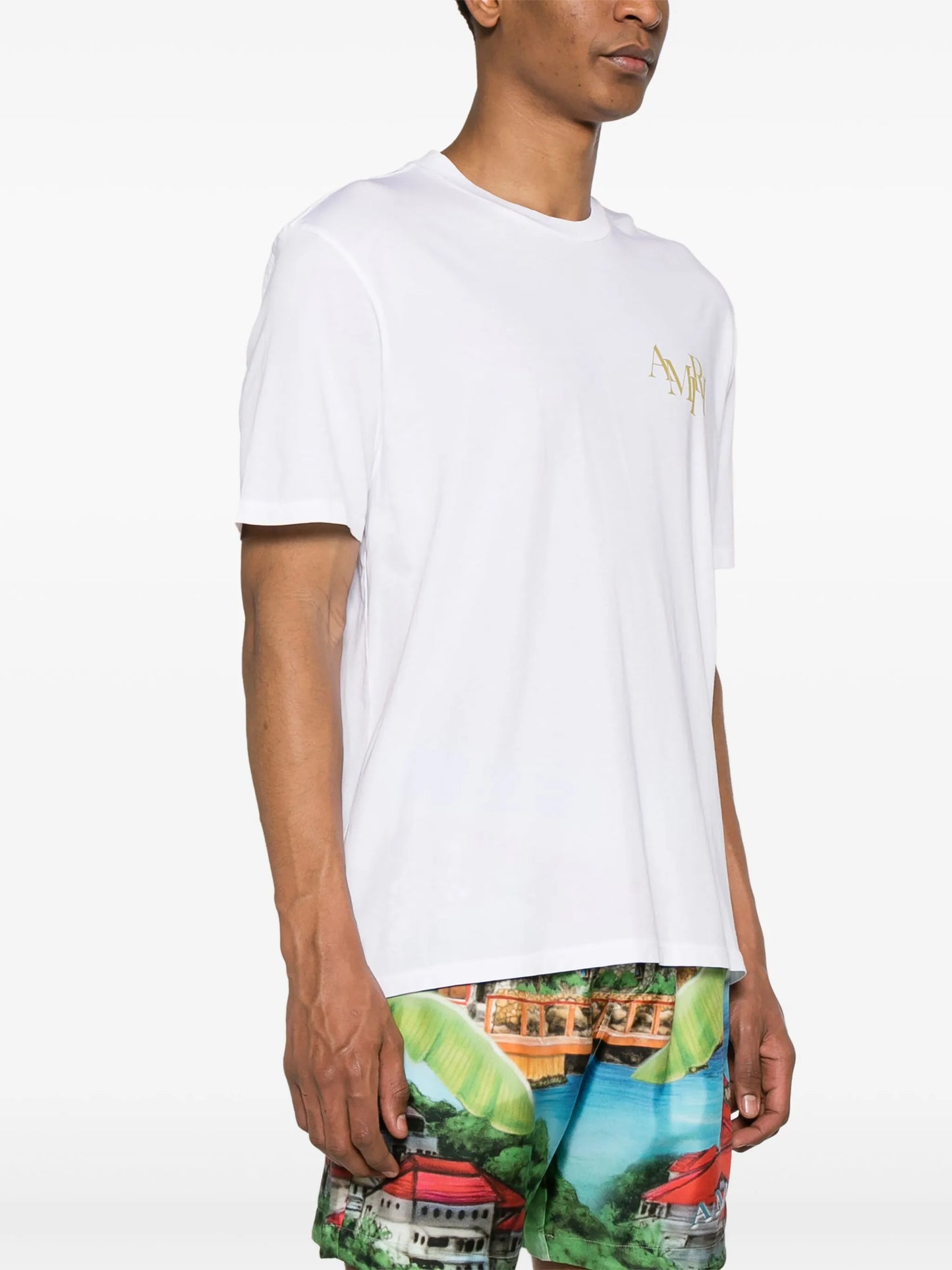 Champagne cotton T-shirt
