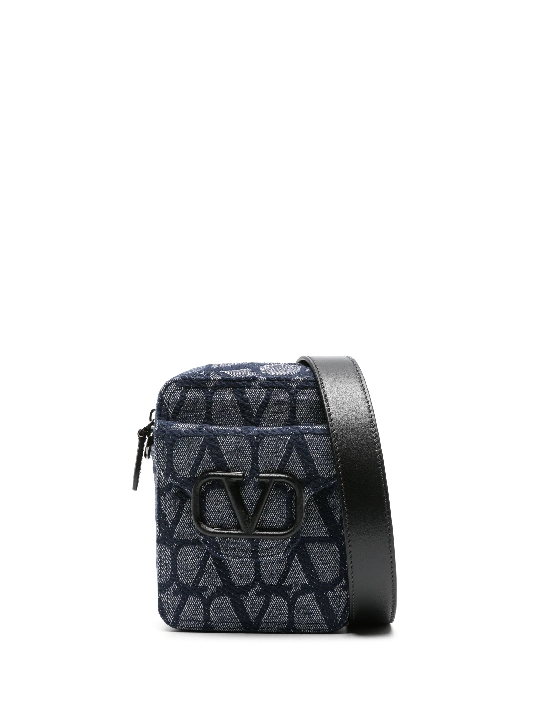 small Locò denim messenger bag