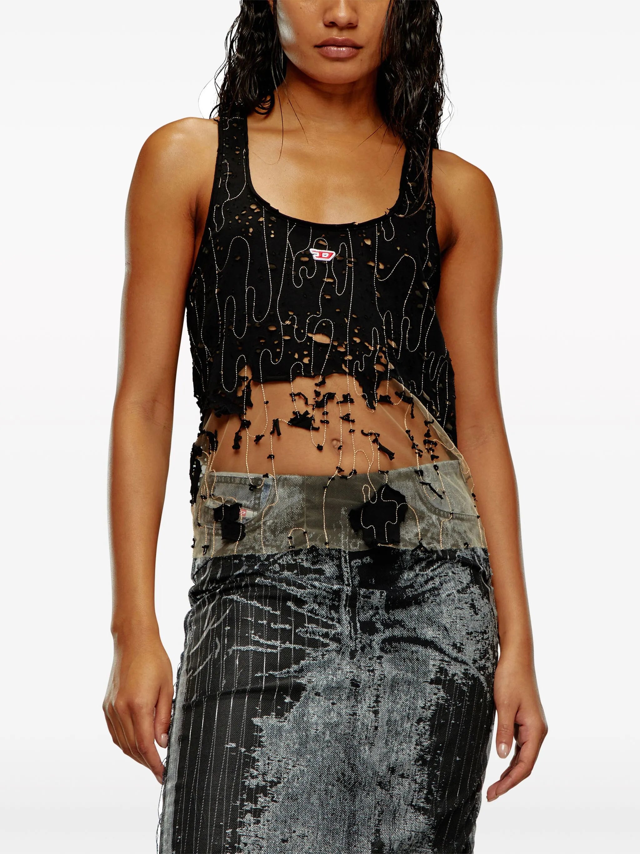 T-Bils cotton tank top