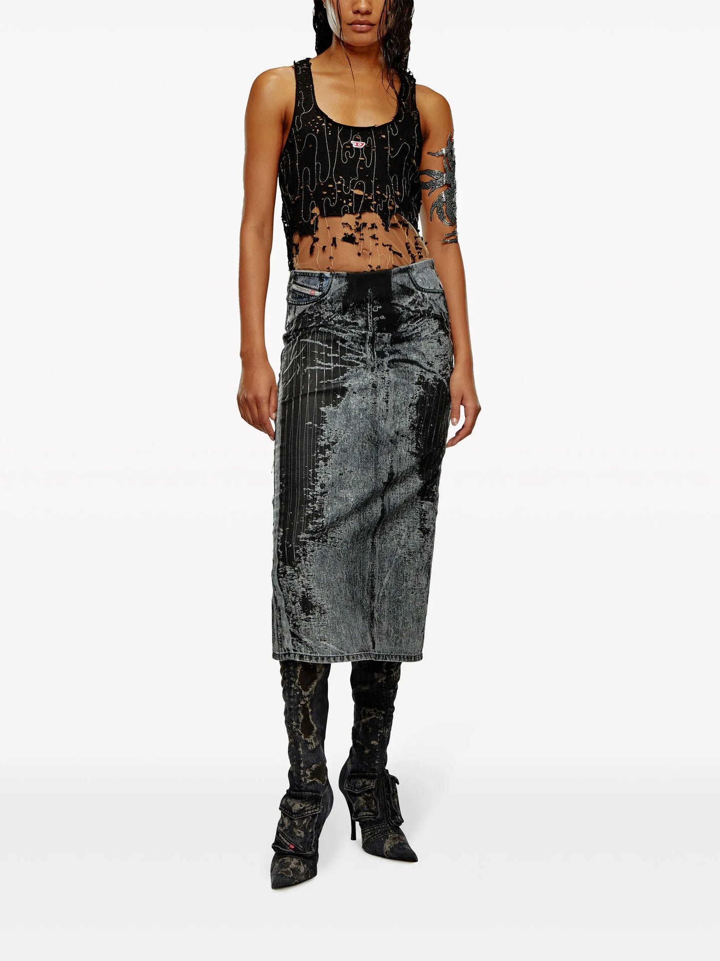 T-Bils cotton tank top