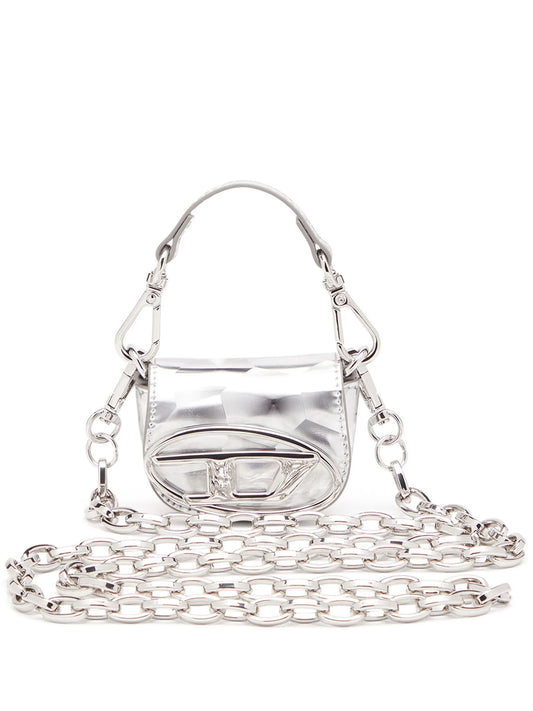 1dr Xxs metallic-leather shoulder bag