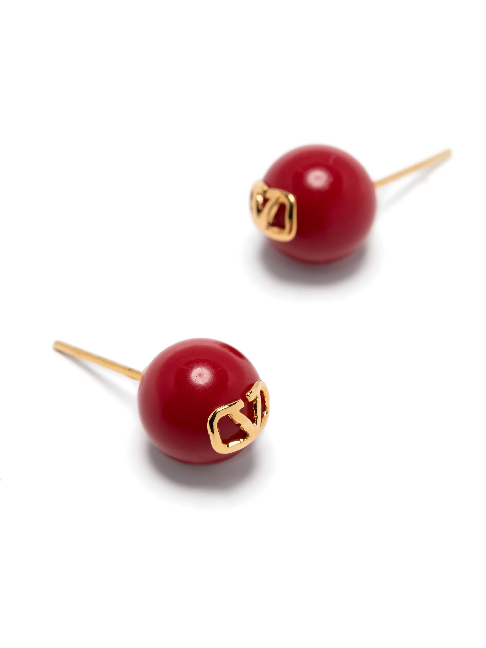 VLogo Signature stud earrings