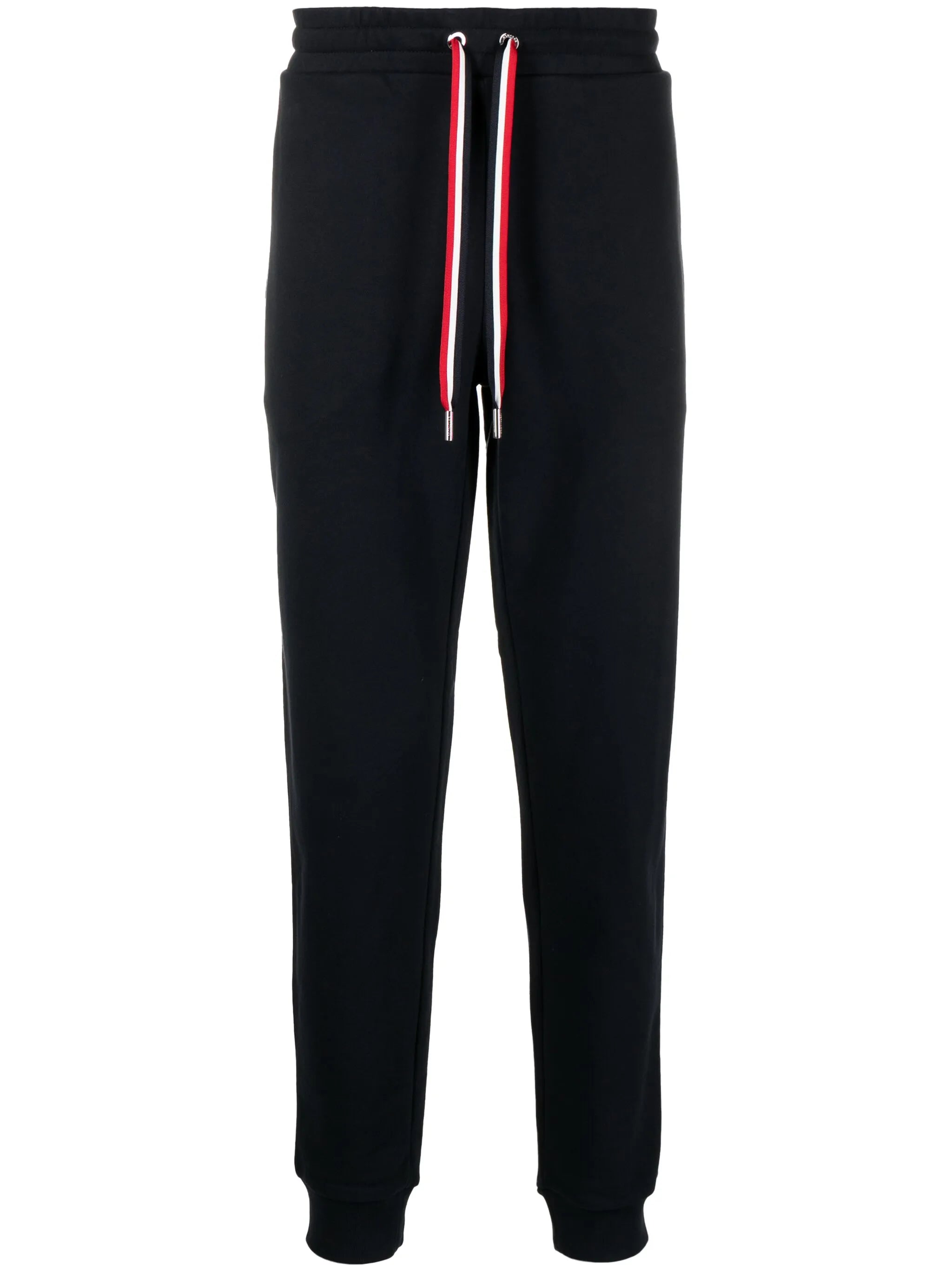 Tricolour Accent cotton track pants