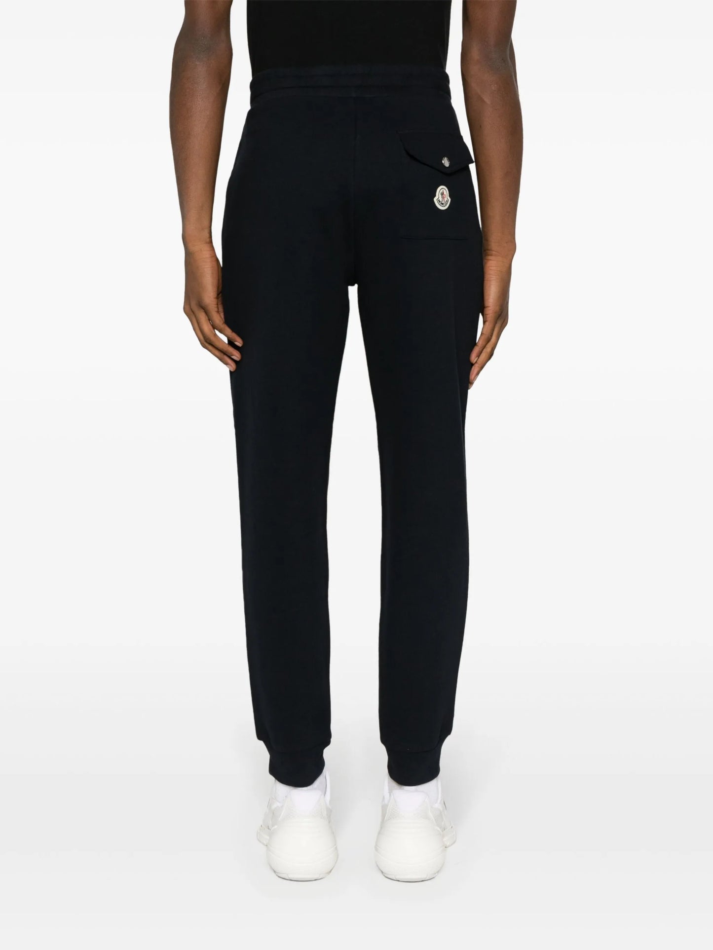 Tricolour Accent cotton track pants