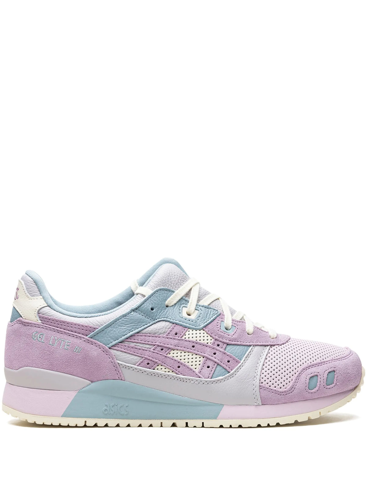colour-block lace-up sneakers
