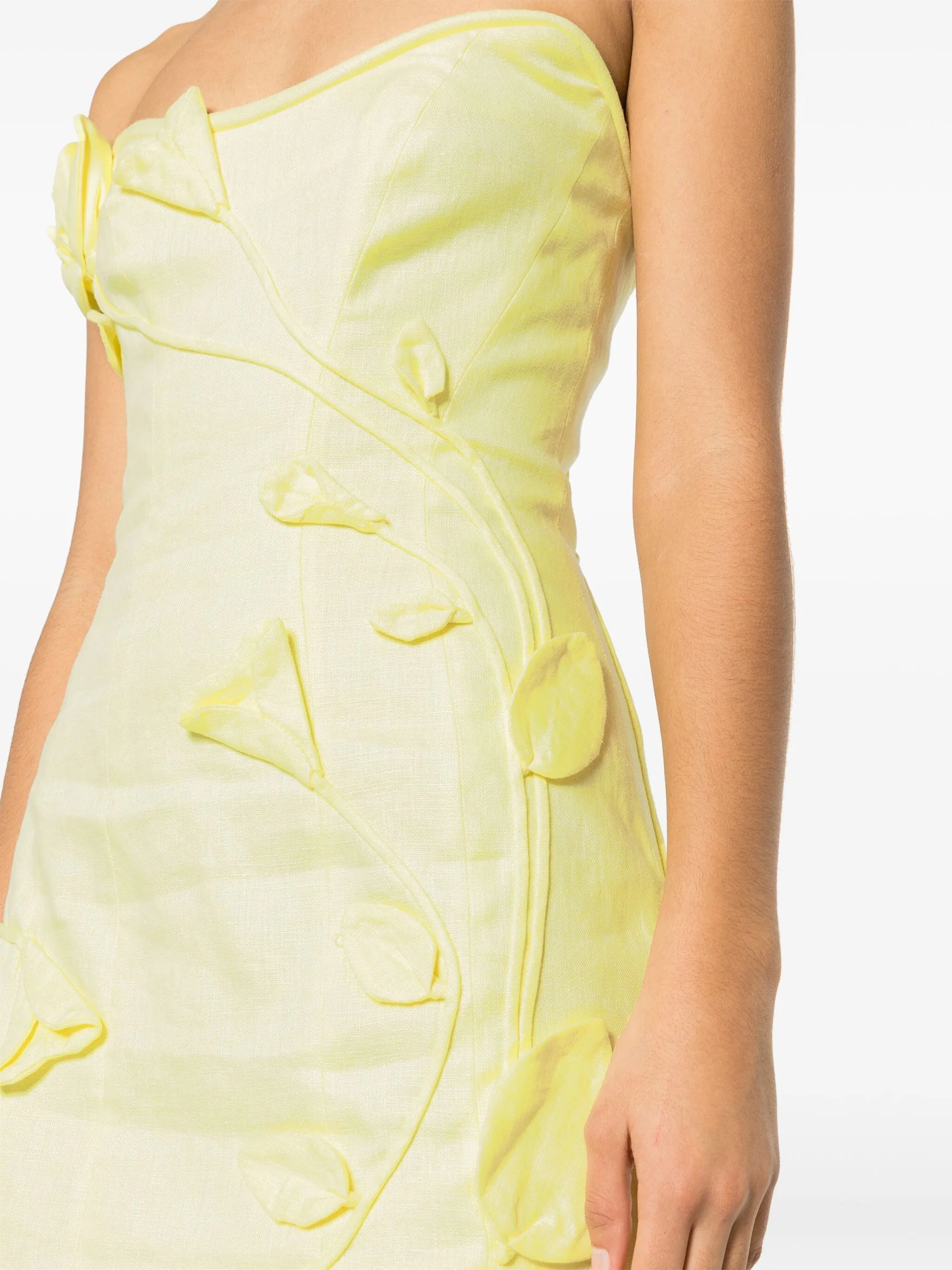 Matchmaker Rose appliquéd minidress