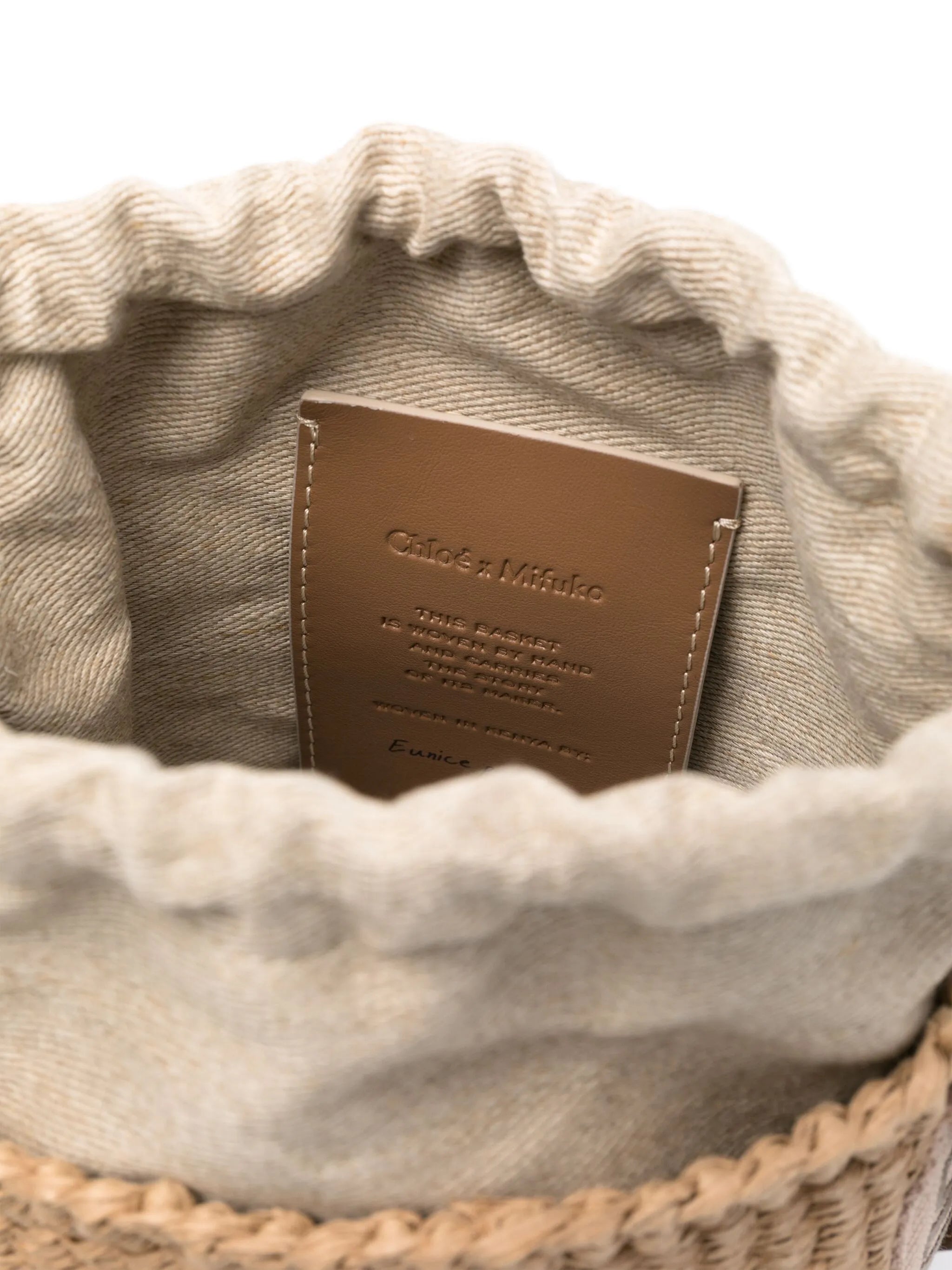 small Woody bucket bag