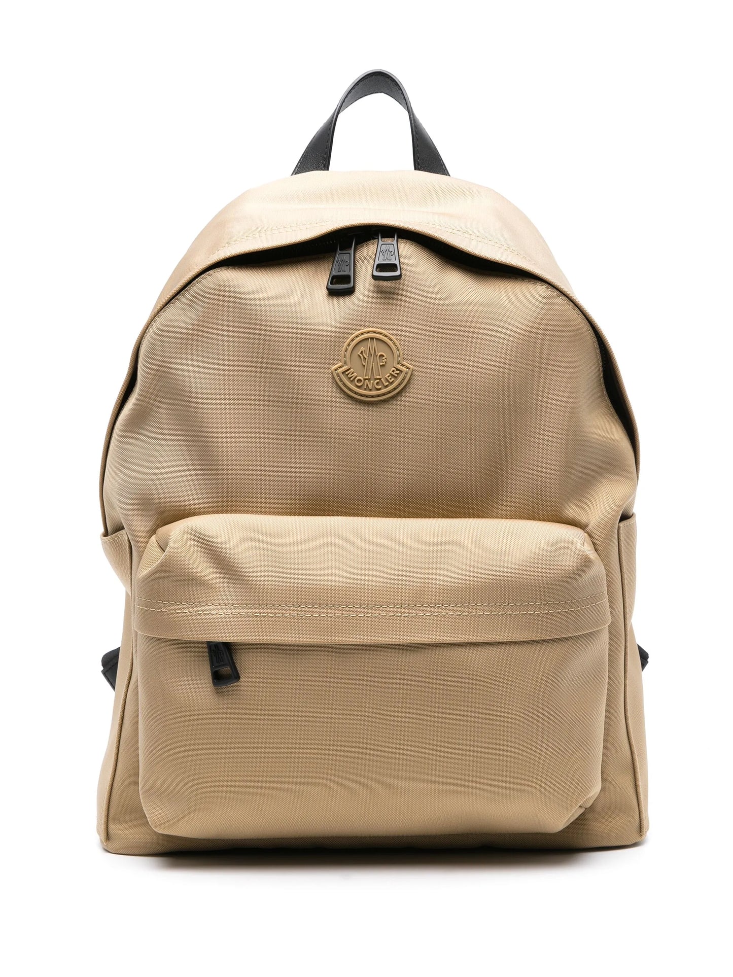 New Pierrick logo-patch backpack