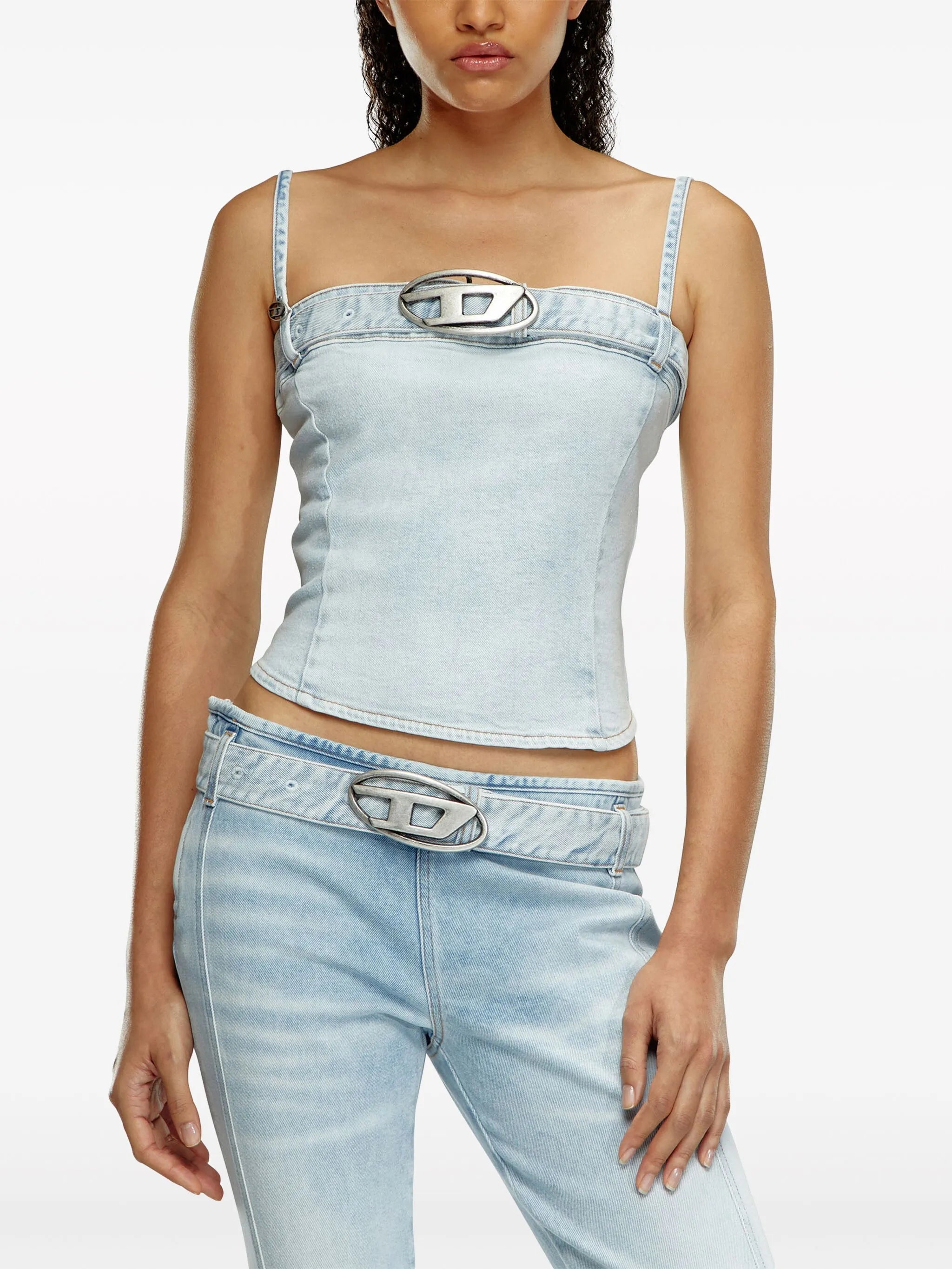 De-Lucy-S denim tank top
