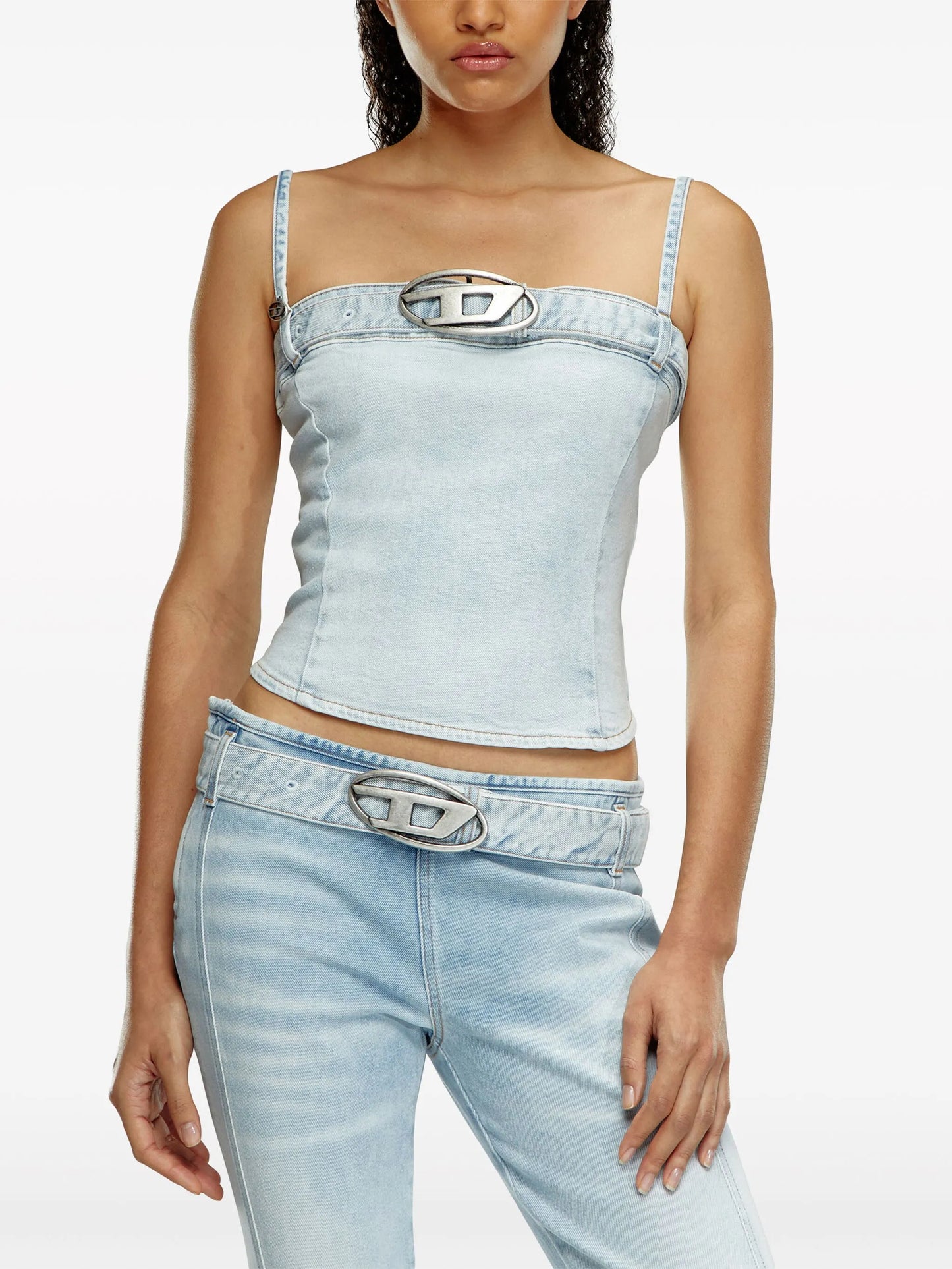 De-Lucy-S denim tank top