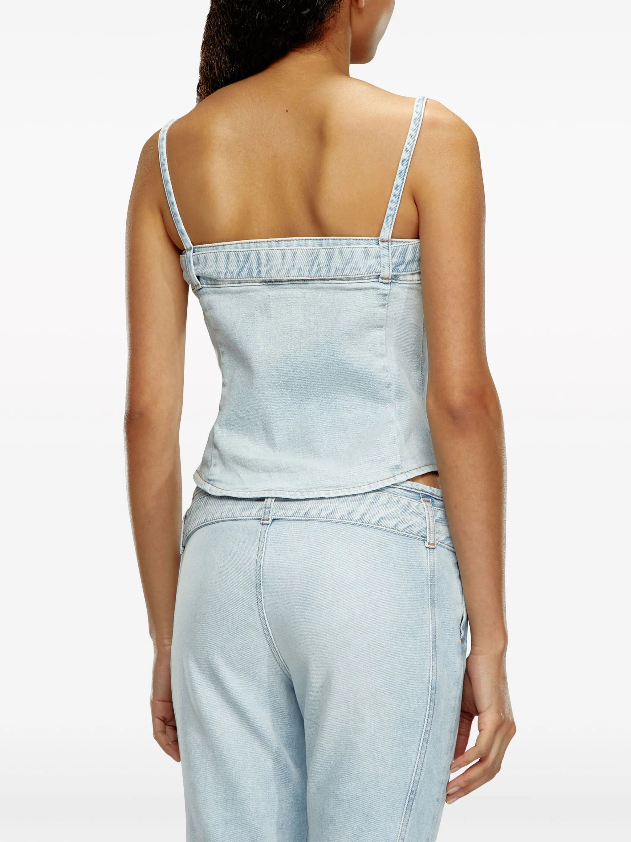 De-Lucy-S denim tank top