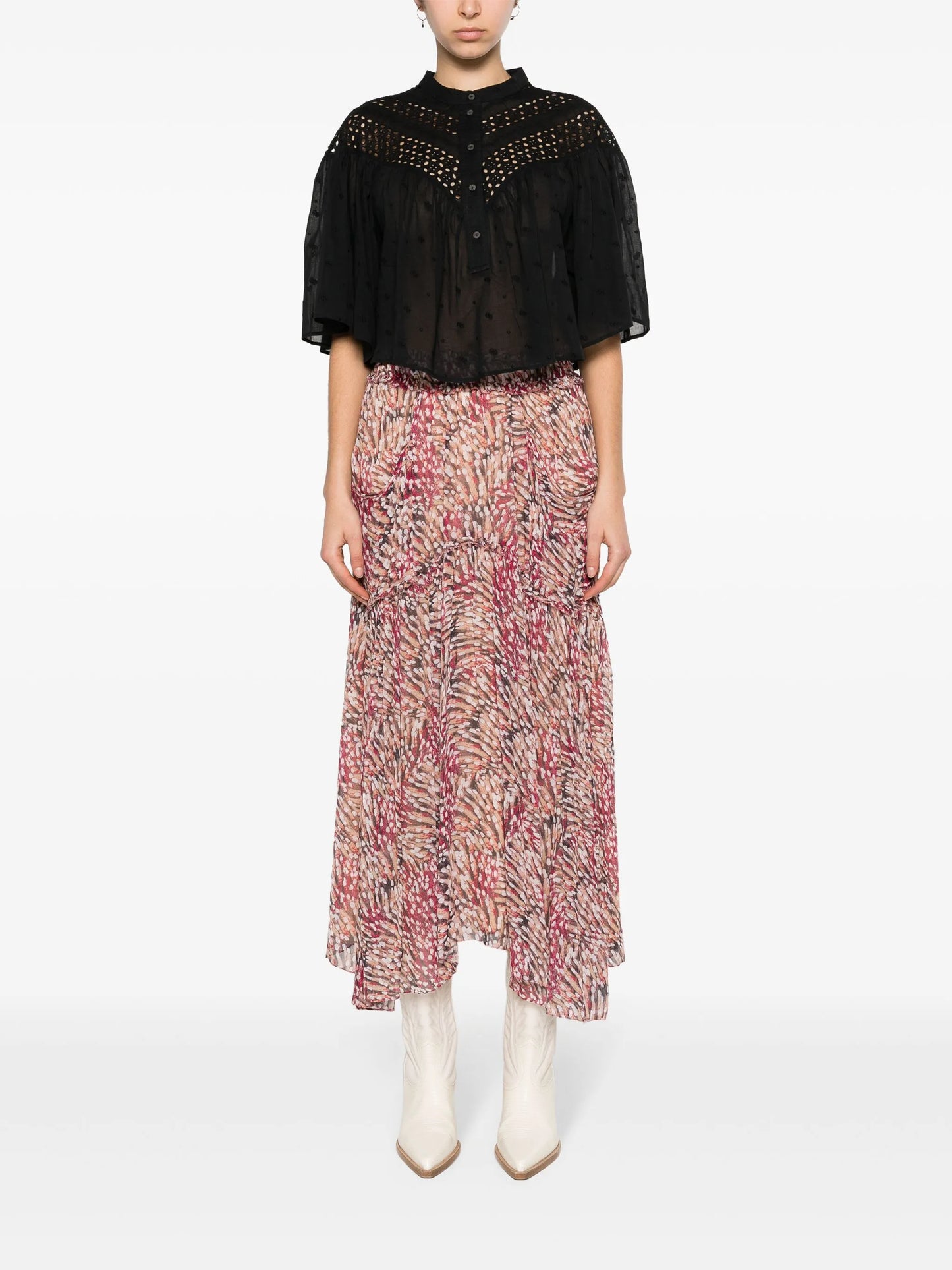 Safi broderie-anglaise shirt