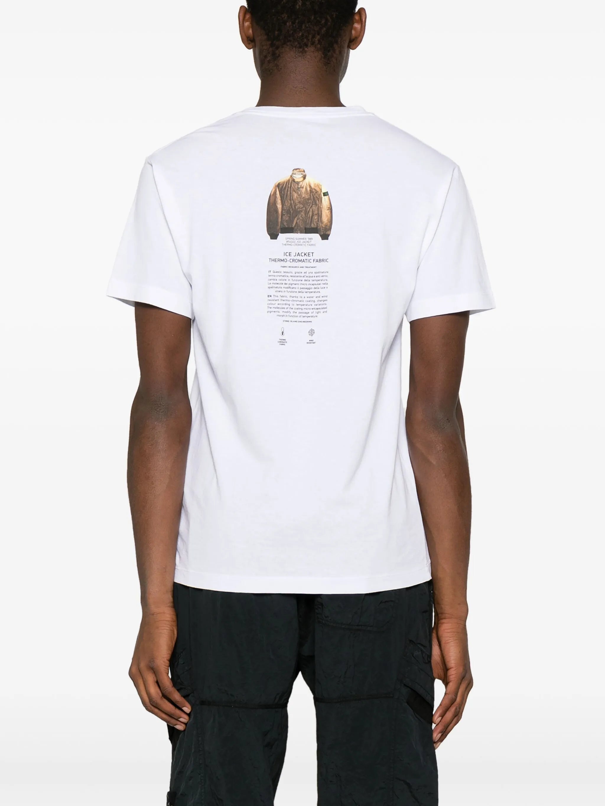 logo-print cotton T-shirt
